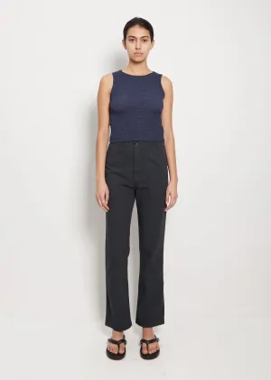 Cotton Venetian Fatigue Pants
