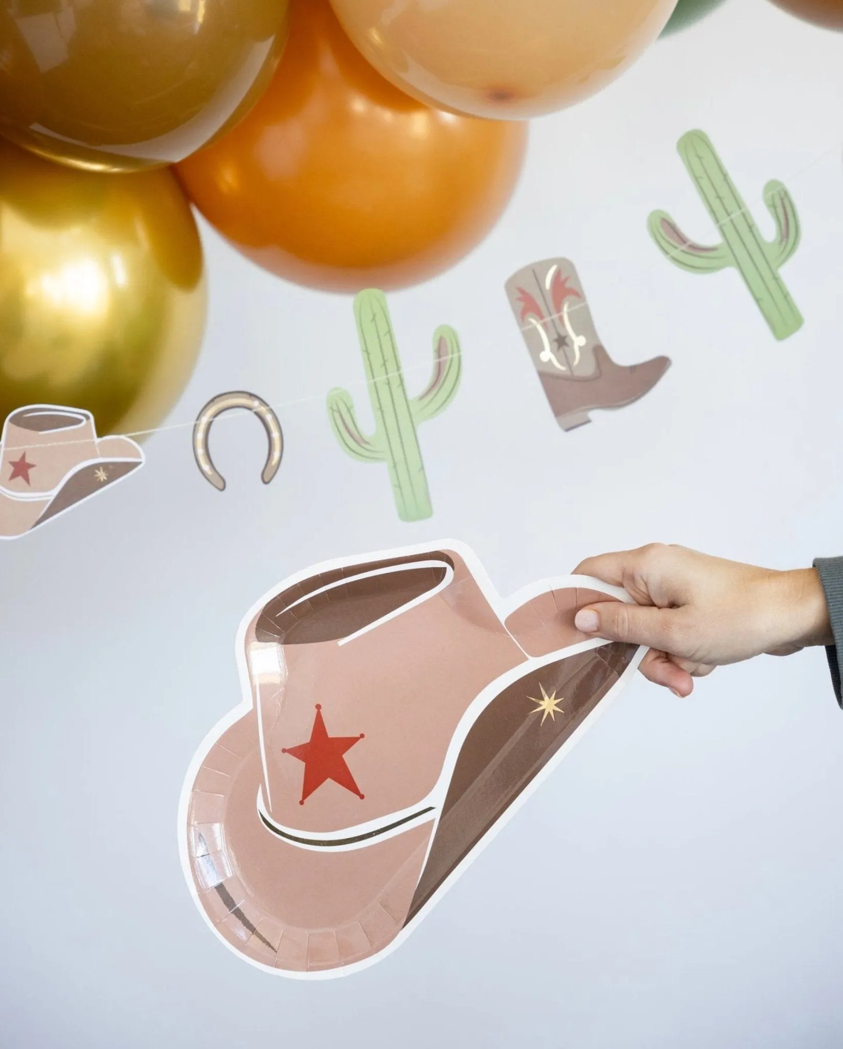 Cowboy Hat Party Plates