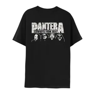 Cowboys From Hell World Tour 2023 Black T-Shirt