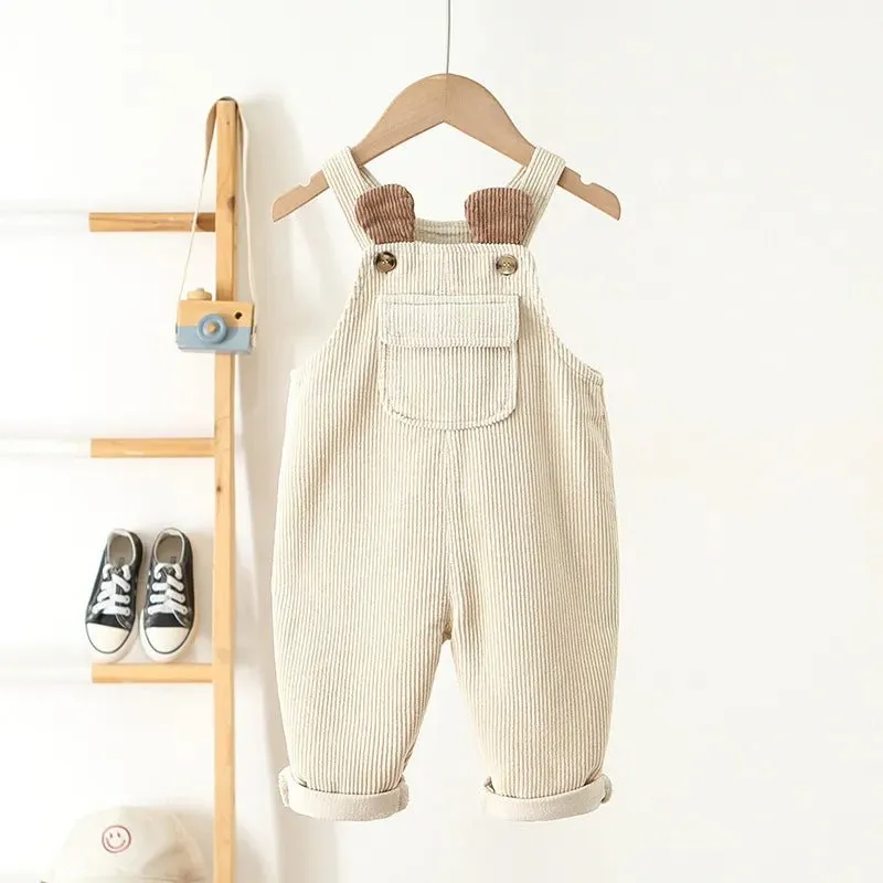Cozy Corduroy Kids Overalls