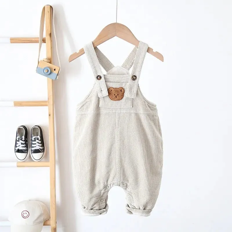 Cozy Corduroy Kids Overalls
