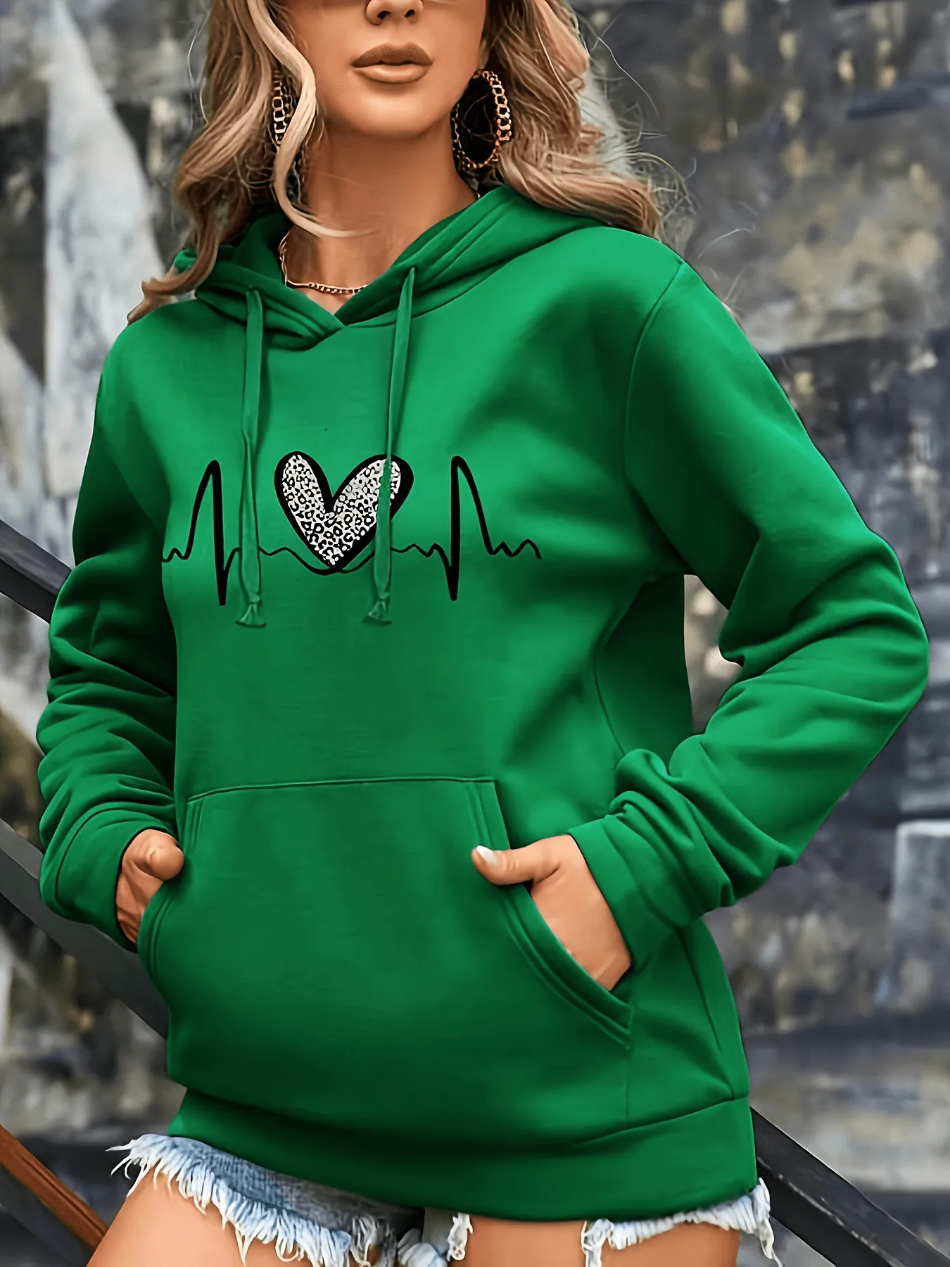Cozy Fleece-Lined Winter Hoodies With Kangaroo Pocket - 2082