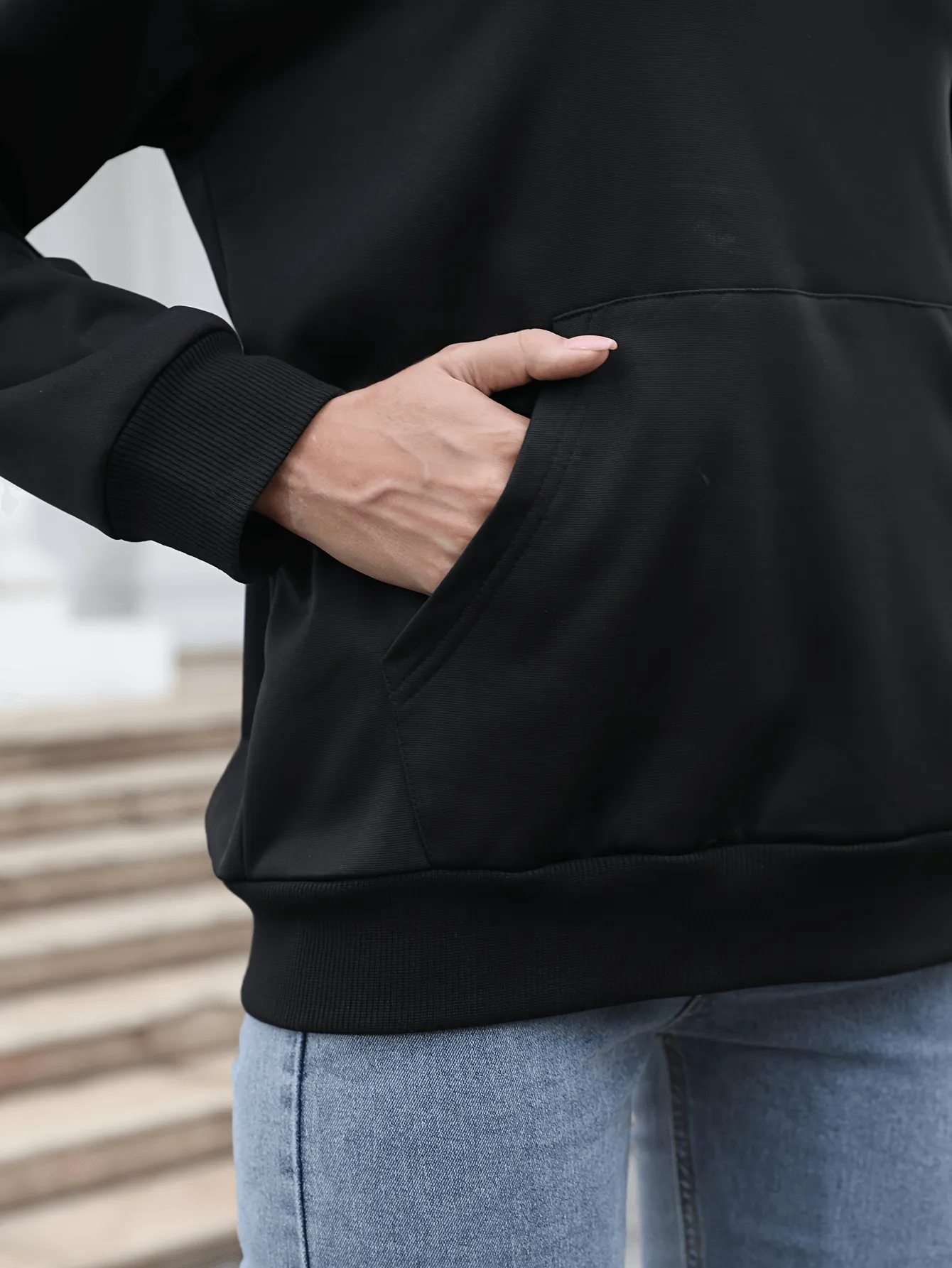 Cozy Fleece-Lined Winter Hoodies With Kangaroo Pocket - 2082