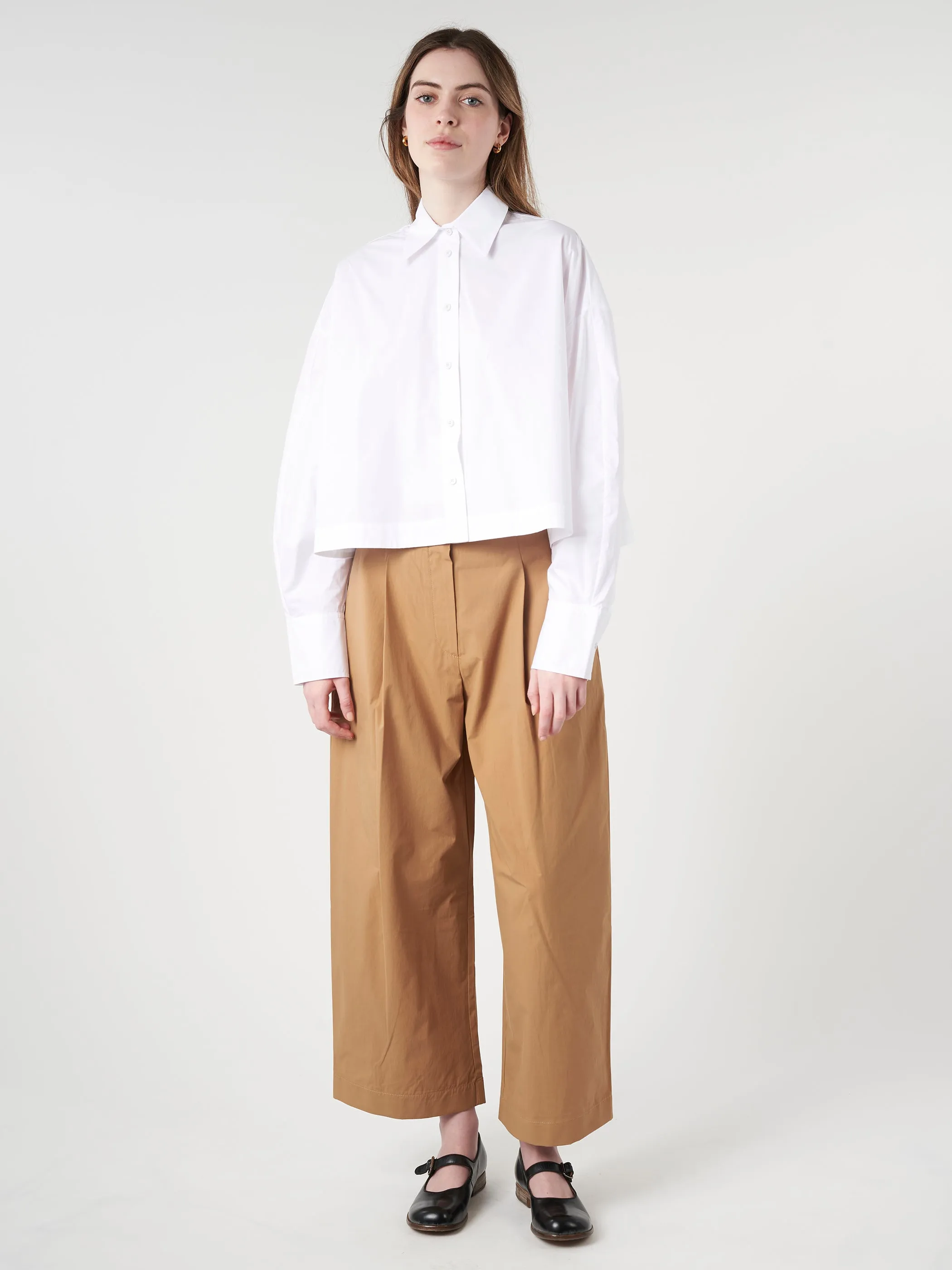 Cropped Boxy Shirt