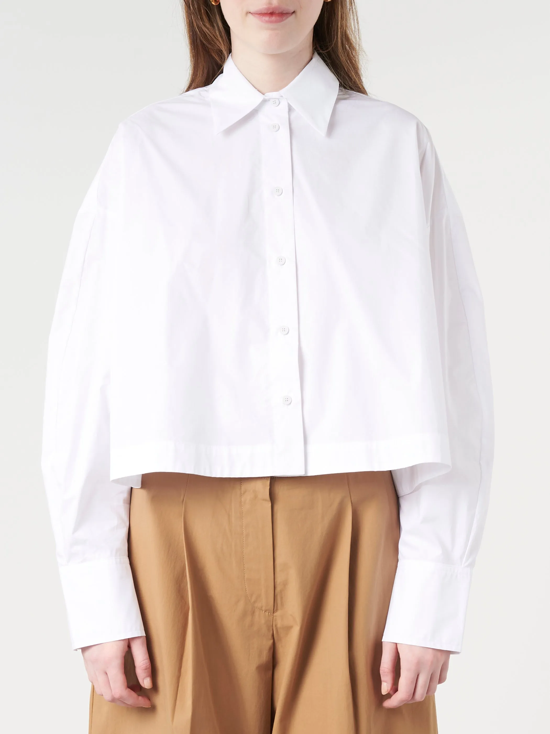 Cropped Boxy Shirt
