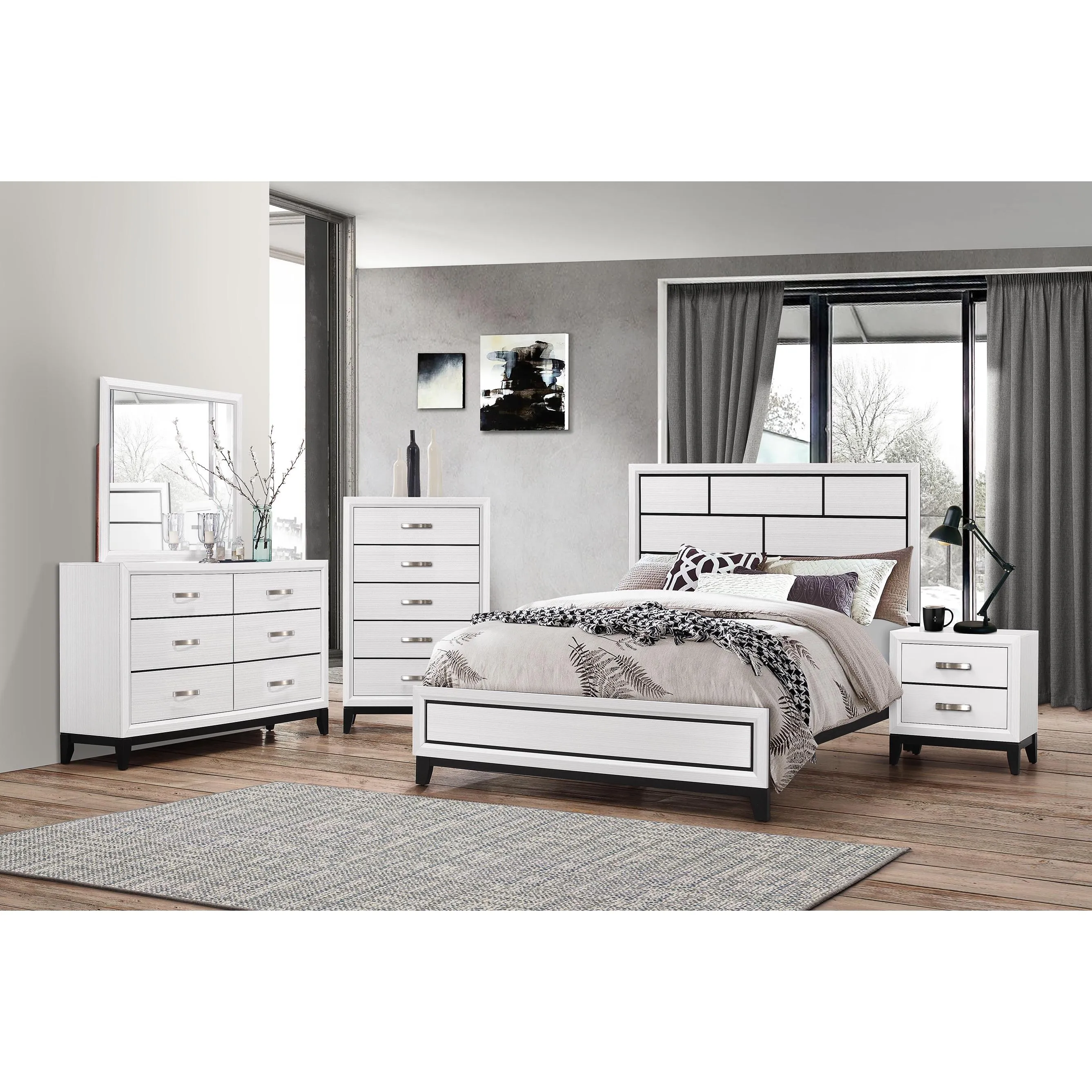 Crown Mark Akerson 6-Drawer Dresser B4610-1