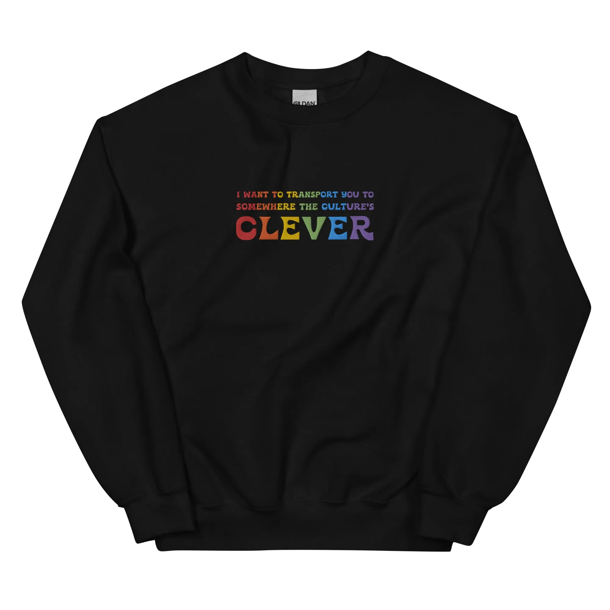 Culture's Clever Embroidered Sweatshirt
