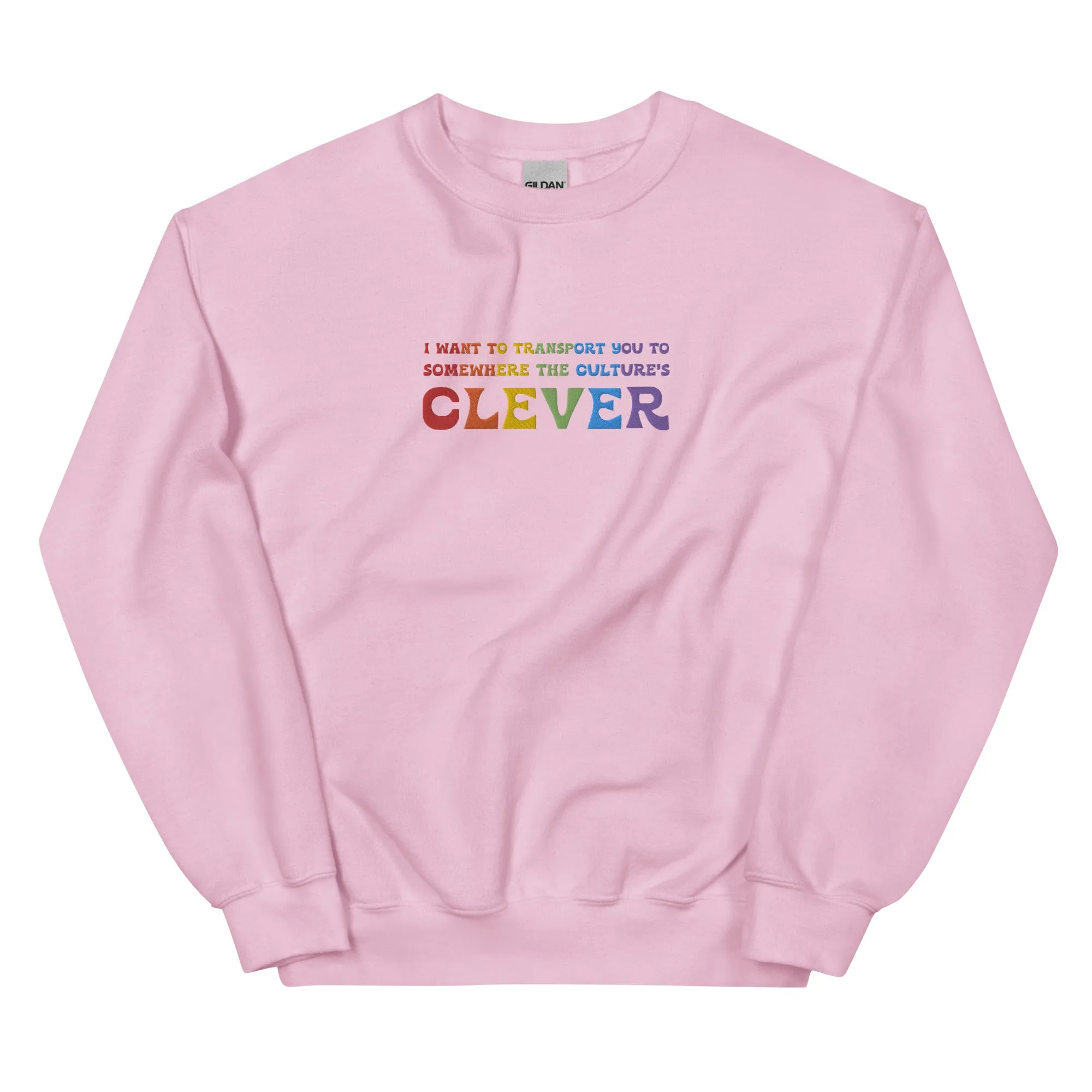 Culture's Clever Embroidered Sweatshirt