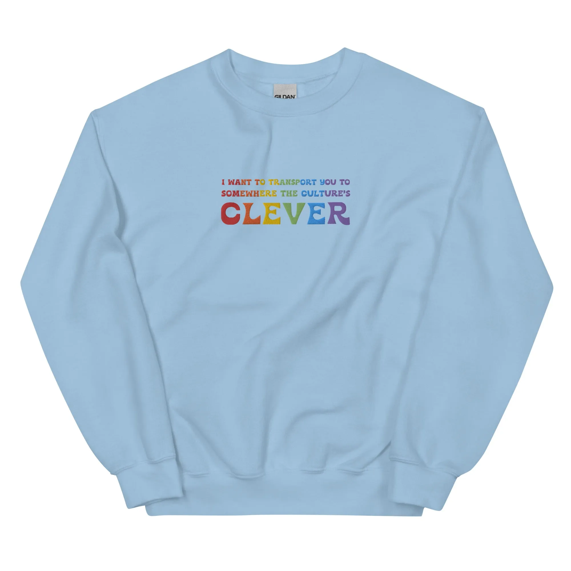 Culture's Clever Embroidered Sweatshirt