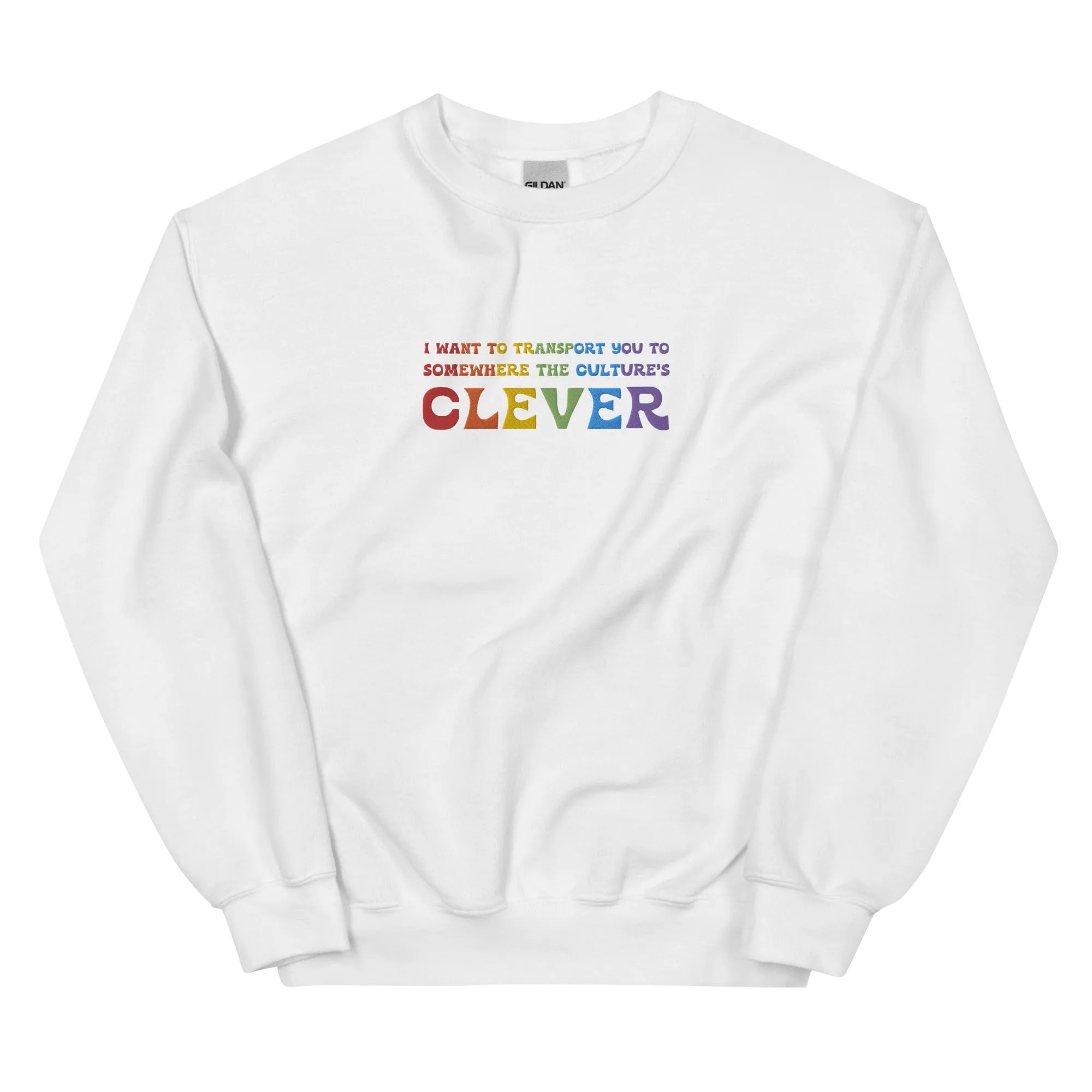 Culture's Clever Embroidered Sweatshirt