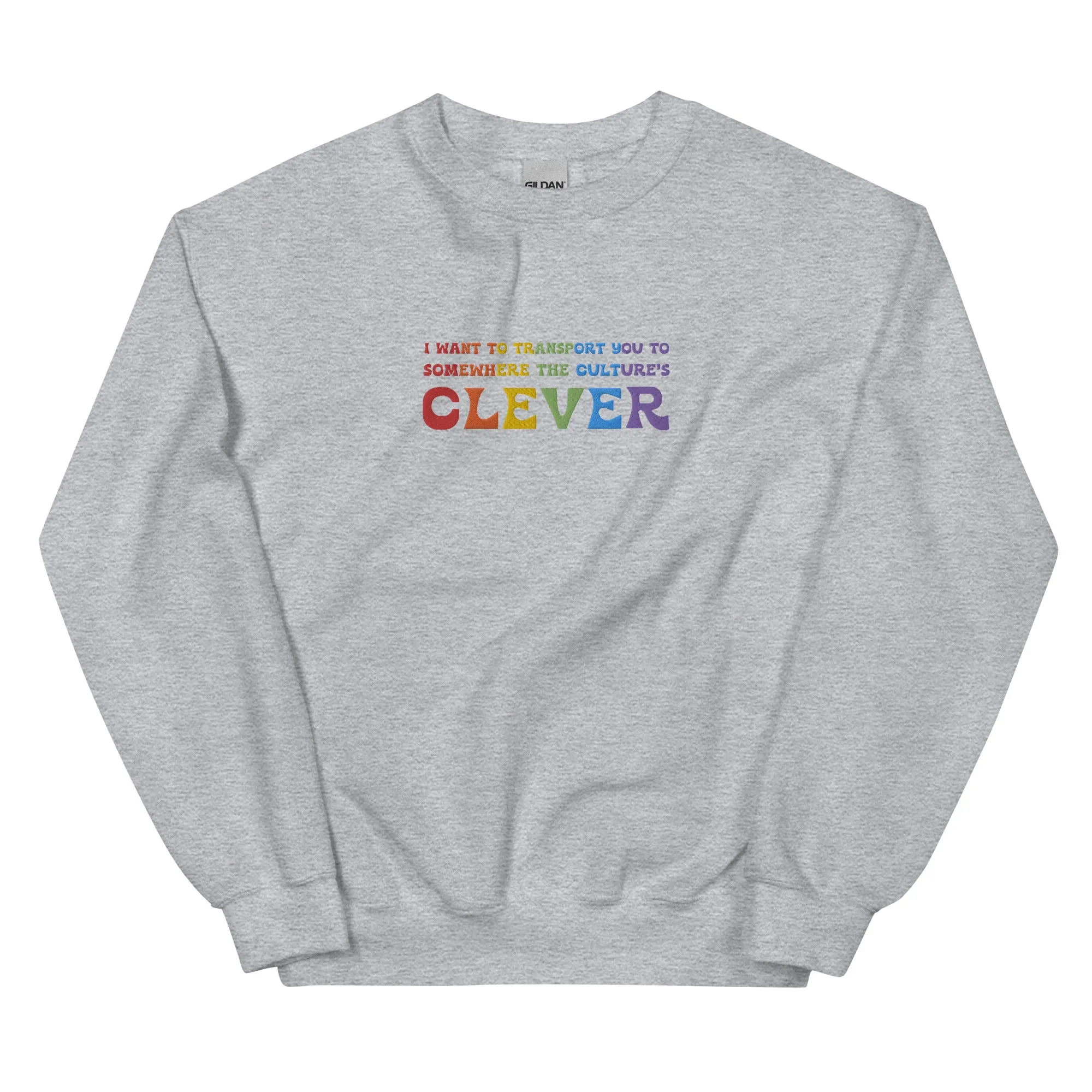 Culture's Clever Embroidered Sweatshirt