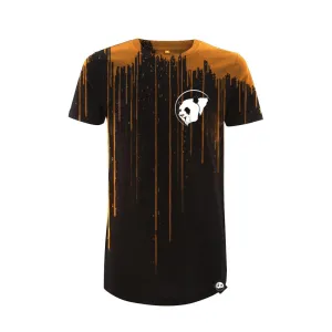 Custom Classic Panda Acid Wash Long Tee