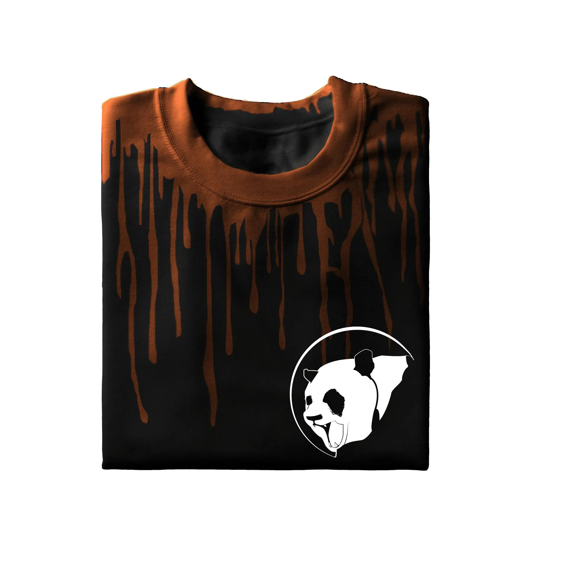 Custom Classic Panda Acid Wash Long Tee