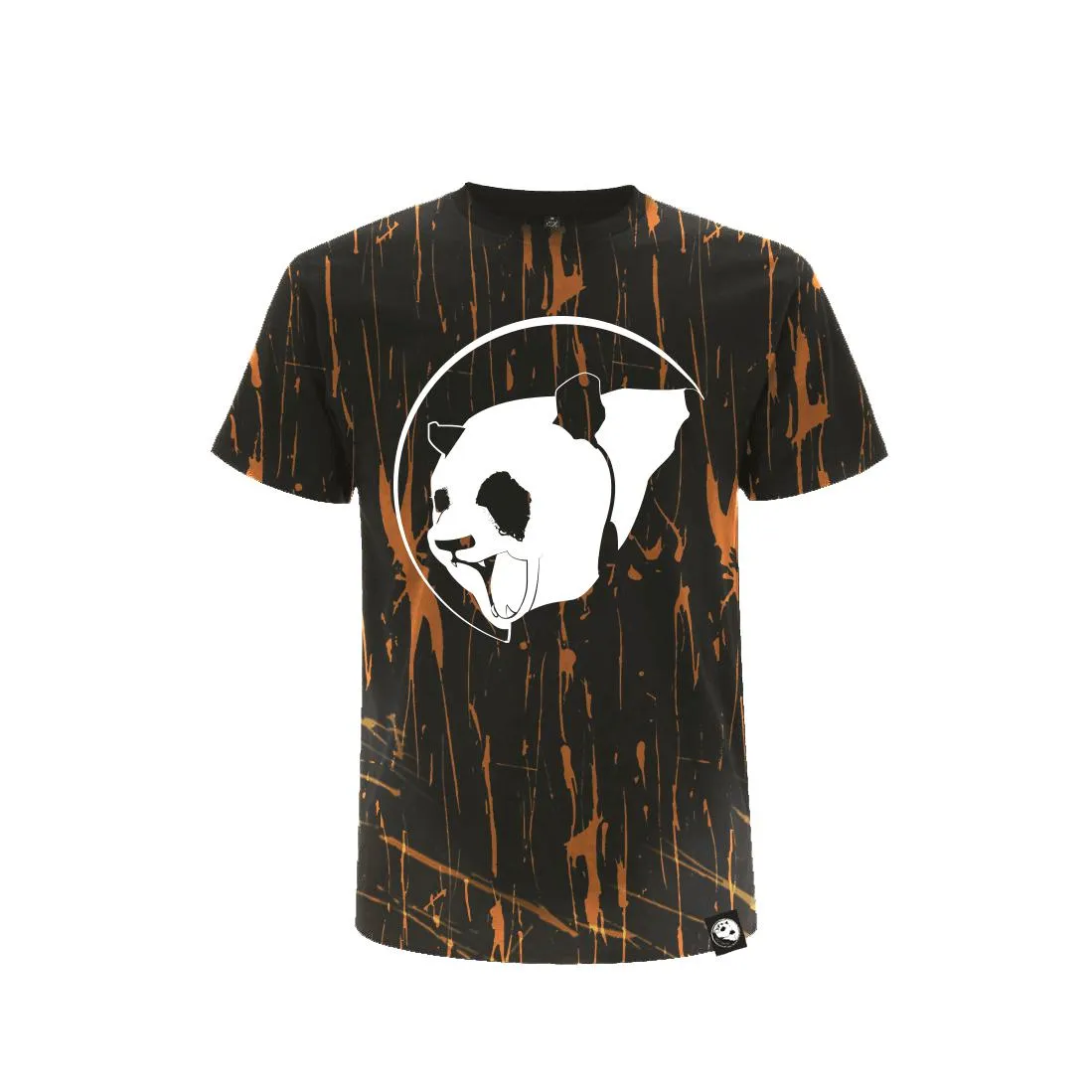 Custom Classic Panda Acid Wash Unisex Tee