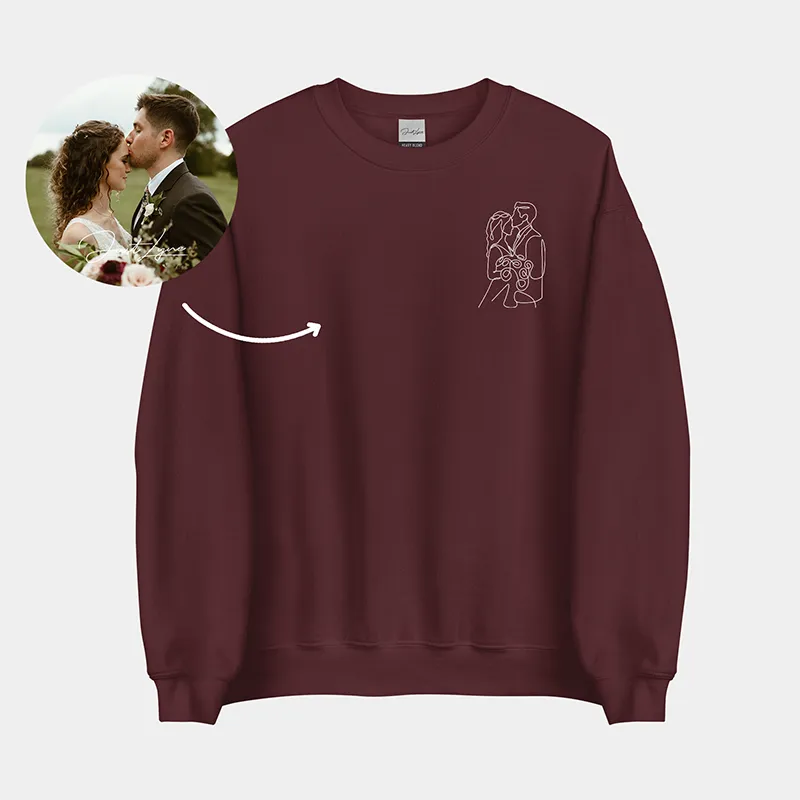 Custom Embroidered Sweatshirt and Hoodie Gifts For Family