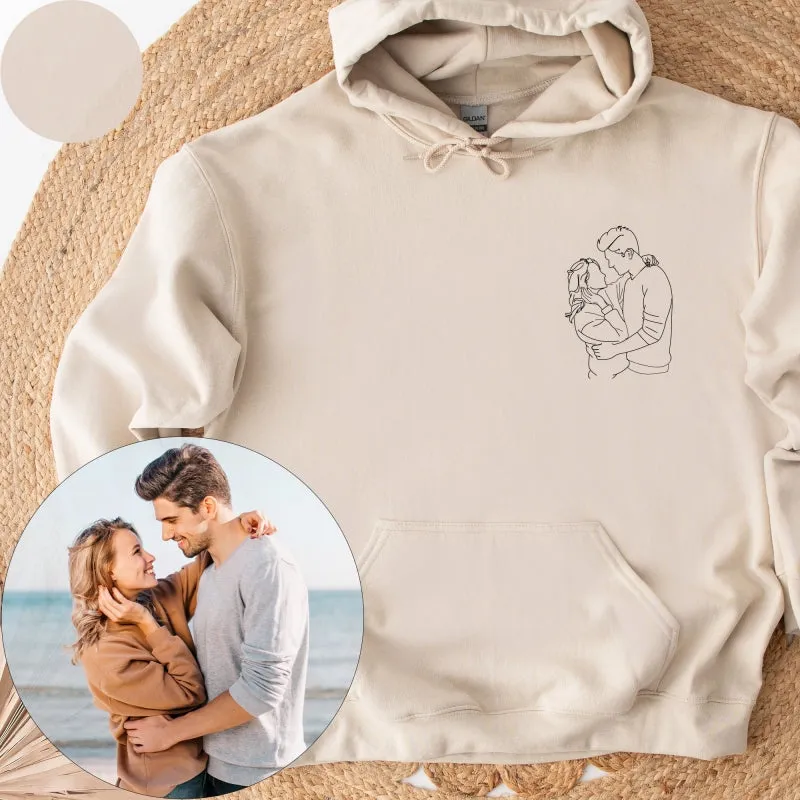 Custom Embroidered Sweatshirt and Hoodie Gifts For Family