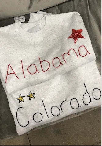 Custom Embroidered Sweatshirt