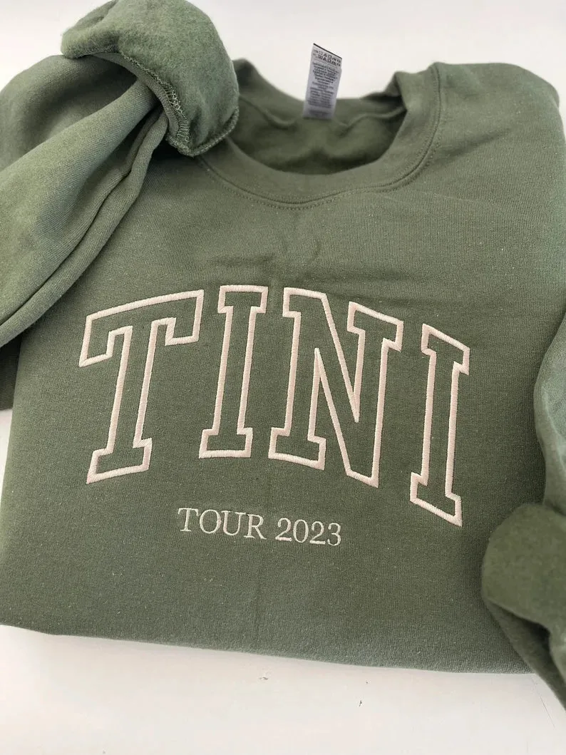 Custom Embroidered Varsity Crewneck 18000 - Embroidery Crewneck- Custom Embroidery - Personalized Sweatshirt - Embroidered Sweatshirt, mom gift