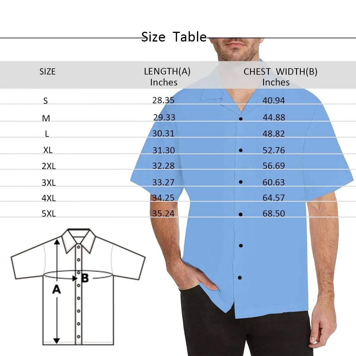 Custom Face Best Wish For Dad Men's All Over Print Hawaiian Shirt