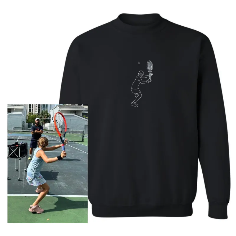 Custom Silhouette Crewneck