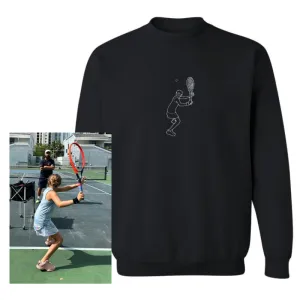 Custom Silhouette Crewneck
