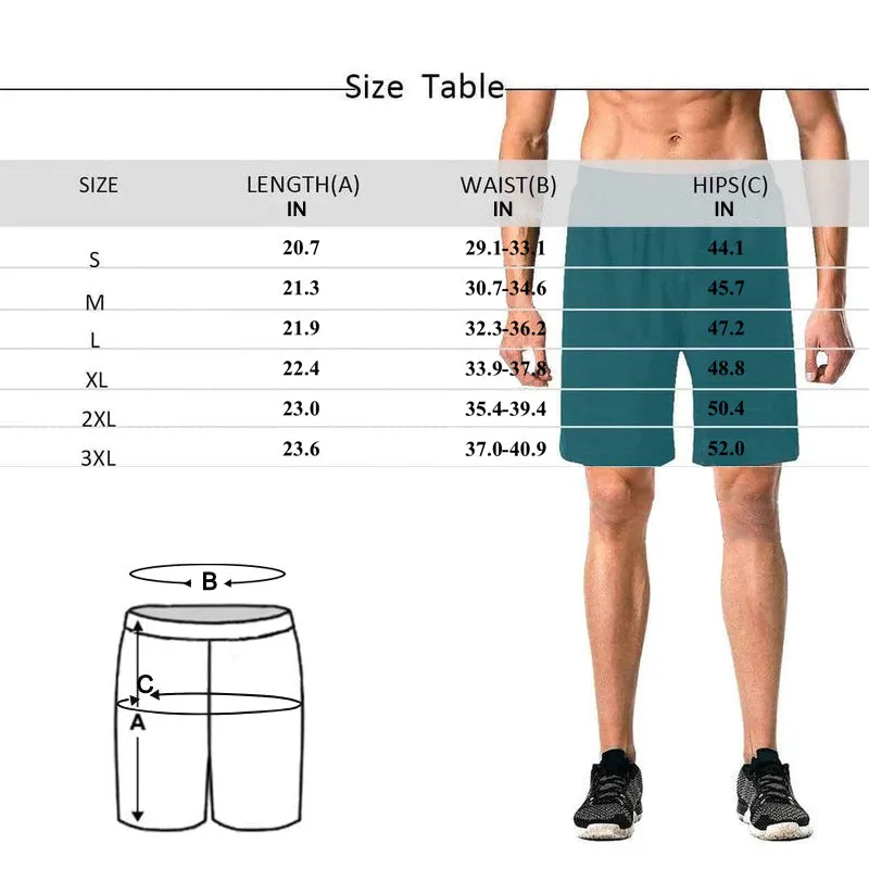 Customized Classic Red Hawaiian Short-Sleeved Shirt & Beach Shorts