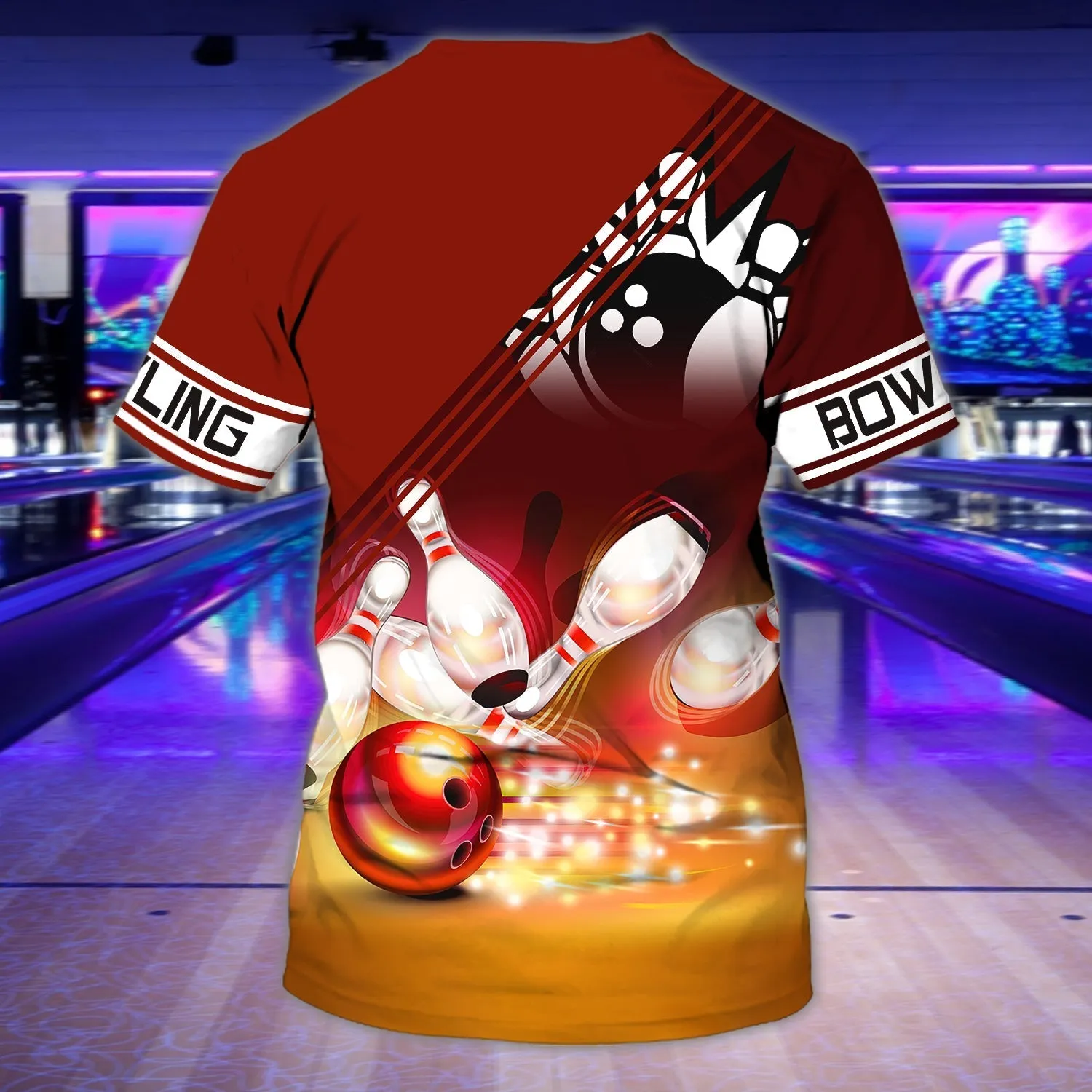 Customized Love Bowling Tshirt, Colorful Bowling Shirts For Men And Women, Bowling Tshirt