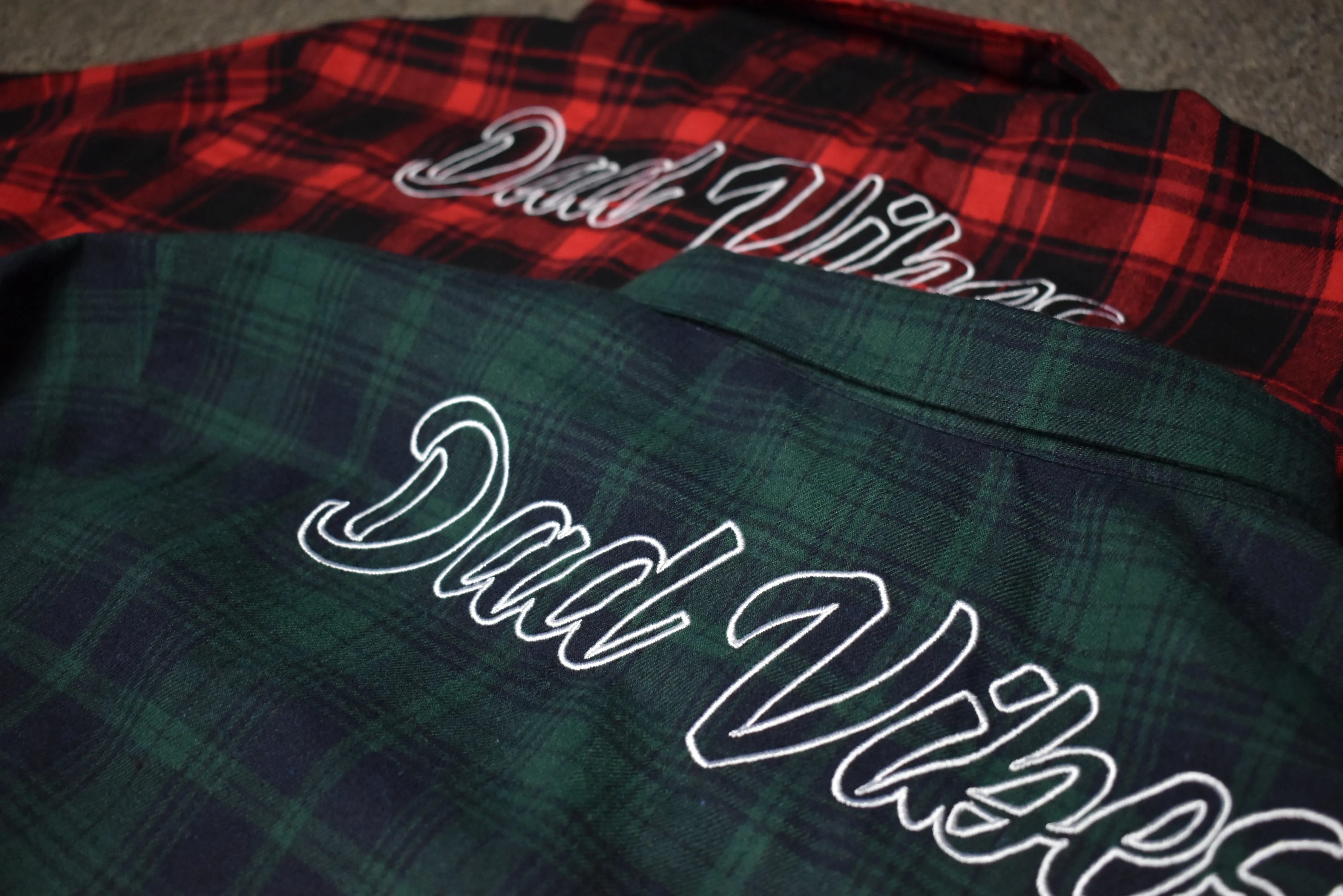 DadVibes Buffalo Plaid Button Down Flannel