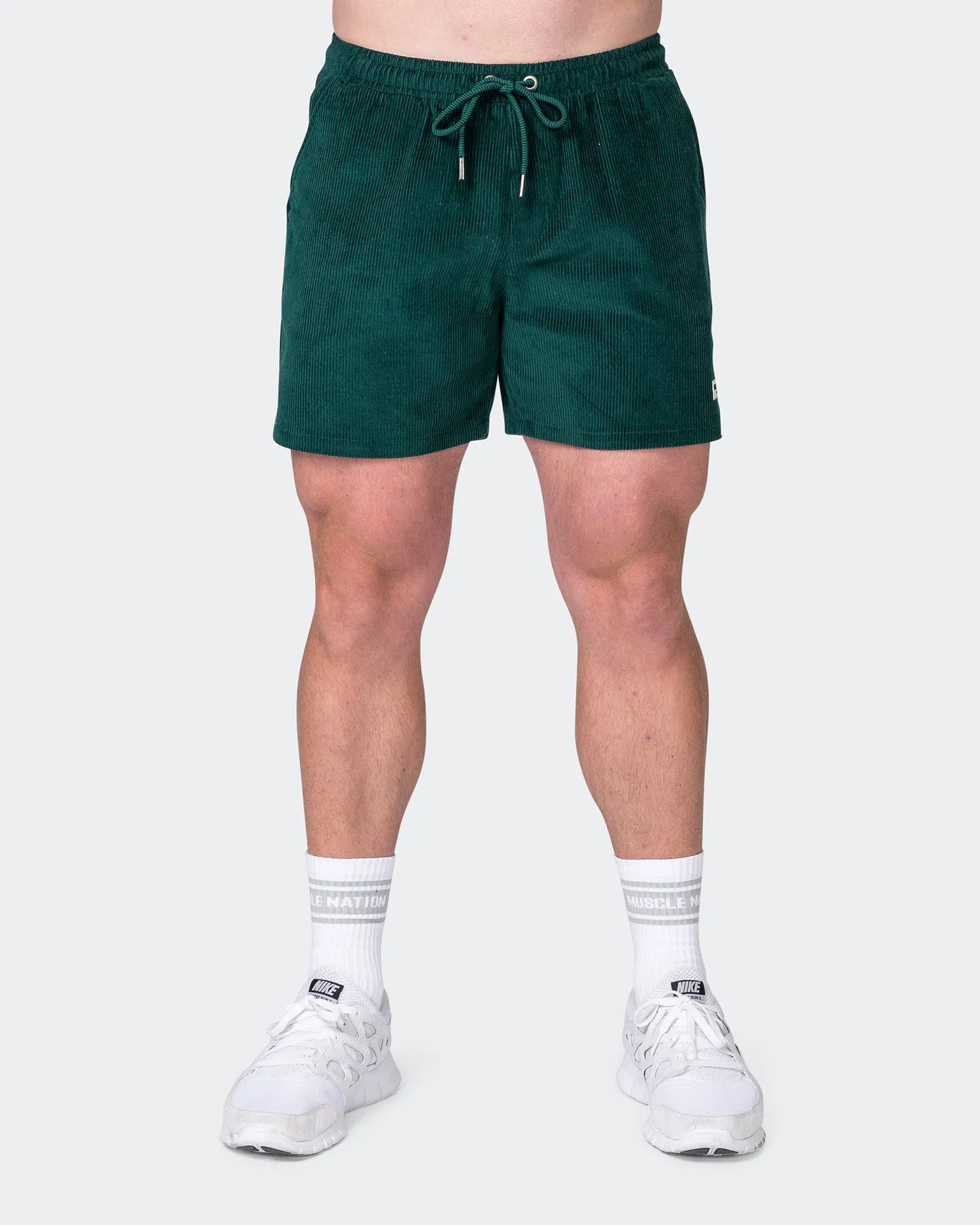 Daily Corduroy Shorts - Sporting Green