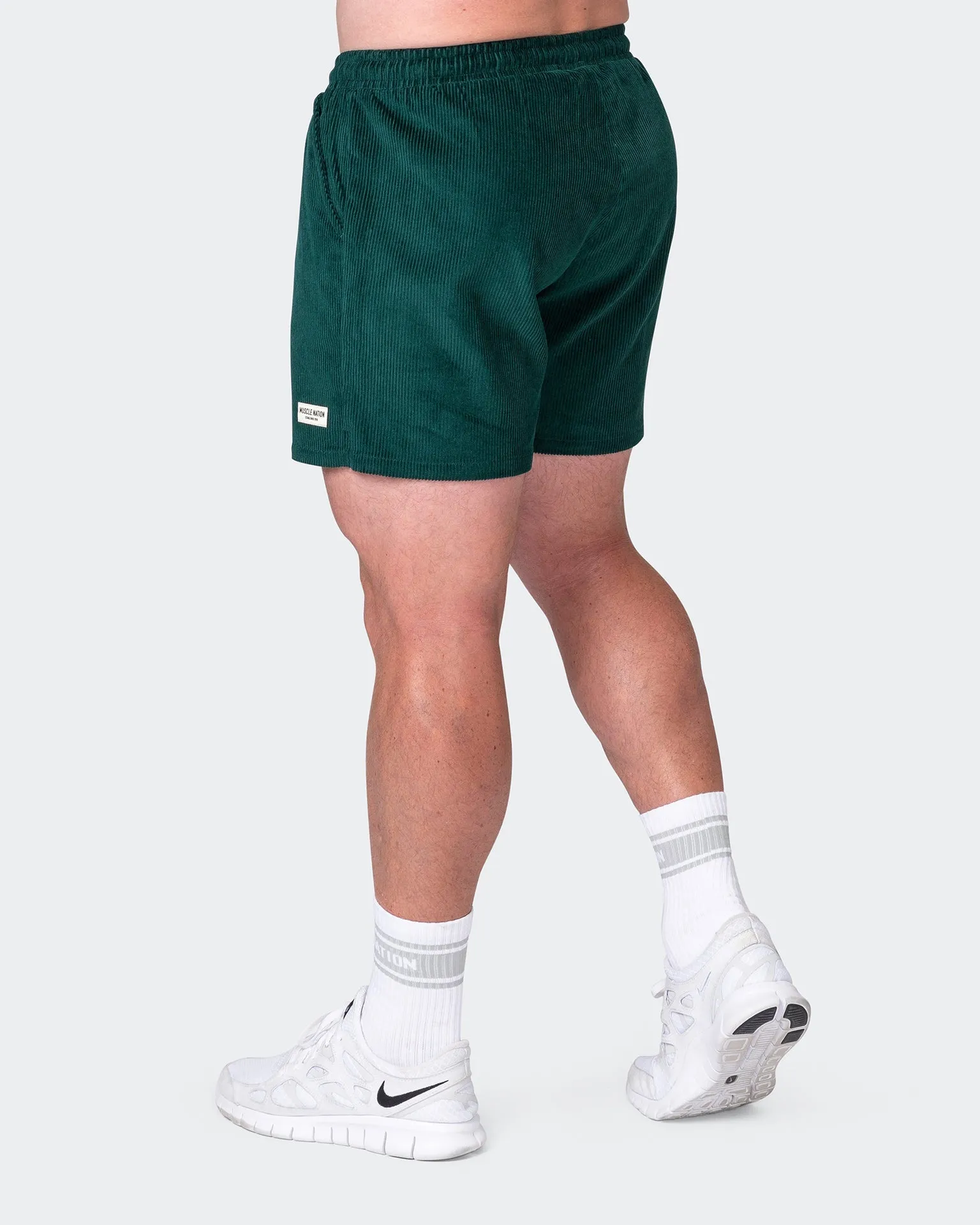Daily Corduroy Shorts - Sporting Green