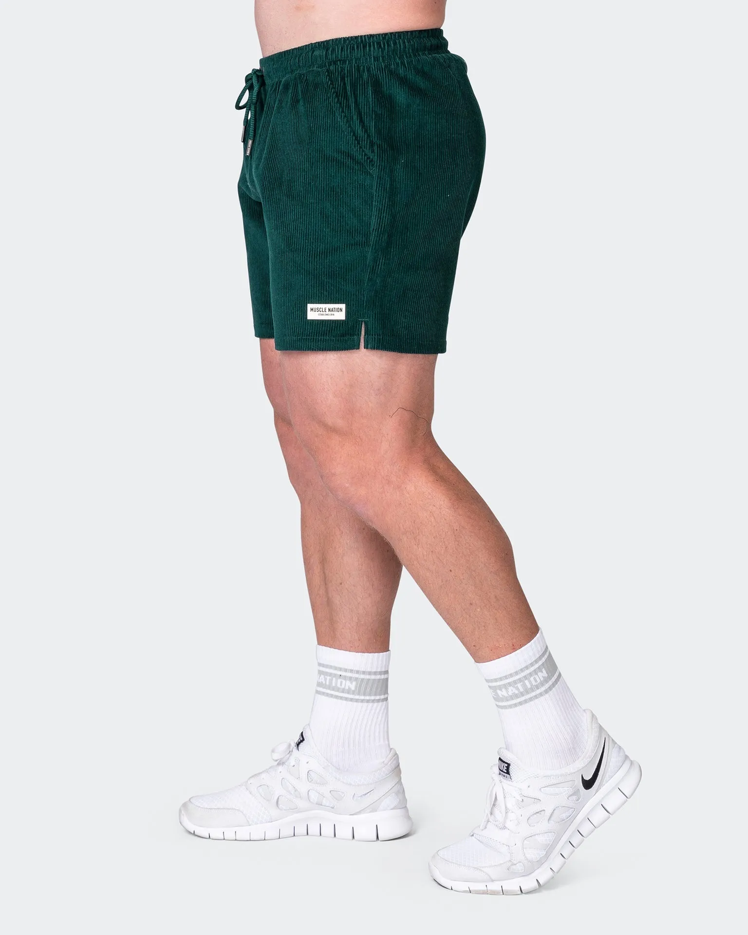 Daily Corduroy Shorts - Sporting Green