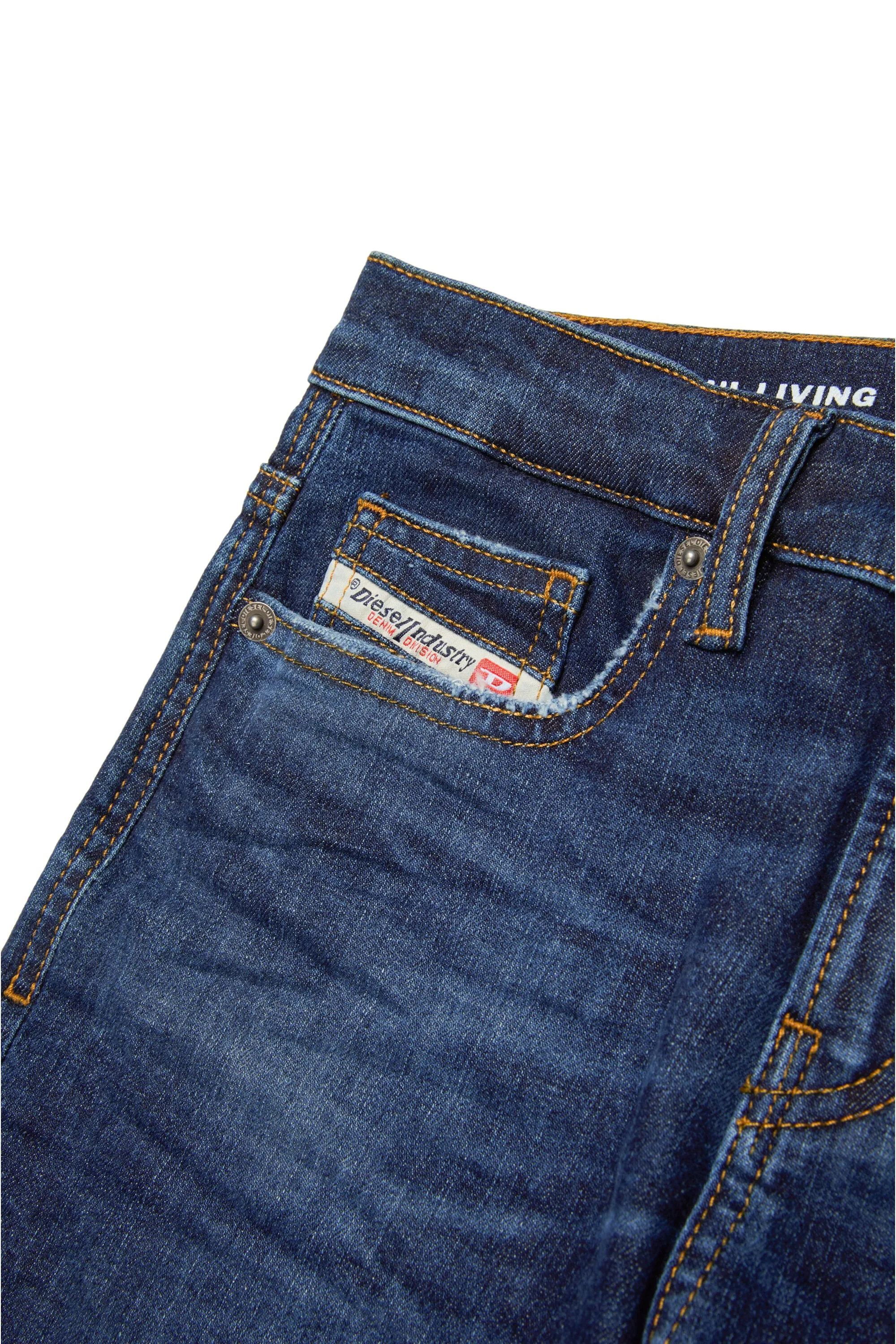 Dark blue straight jeans - 2020 D-Viker