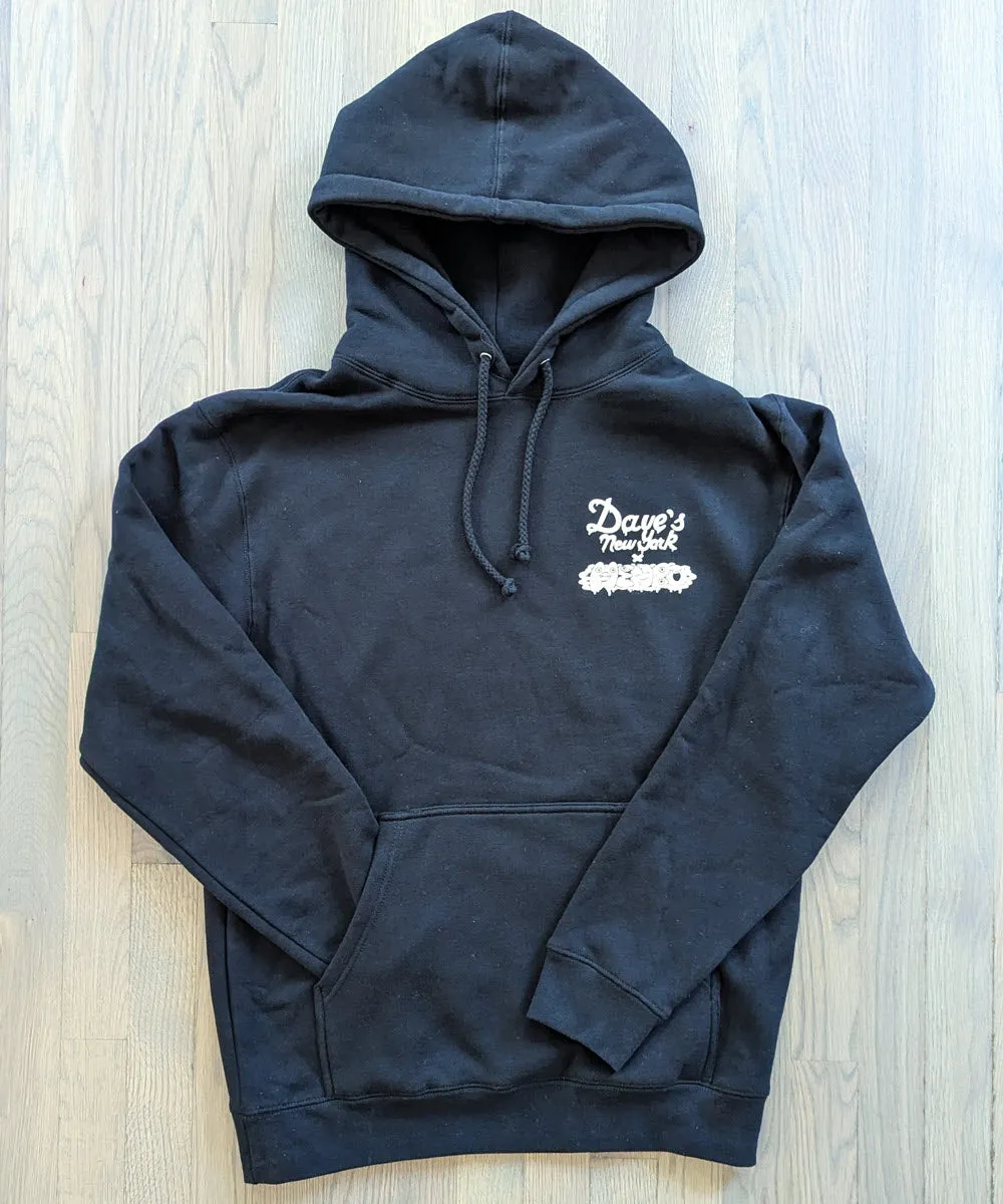 Dave's New York x Henbo Henning Collab Hoodie - Big D Black