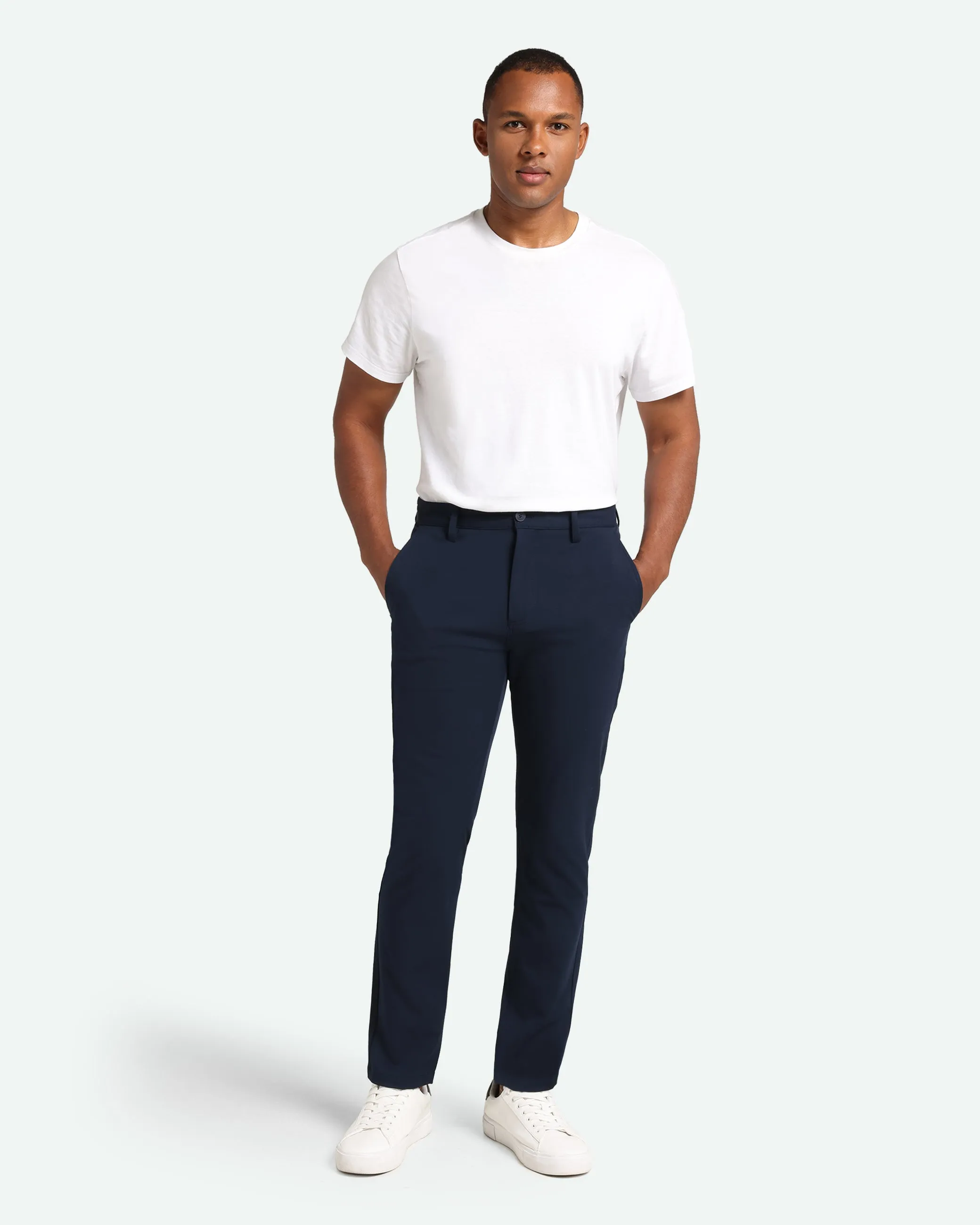 Deacon chino pants 3808 - Sky Captain