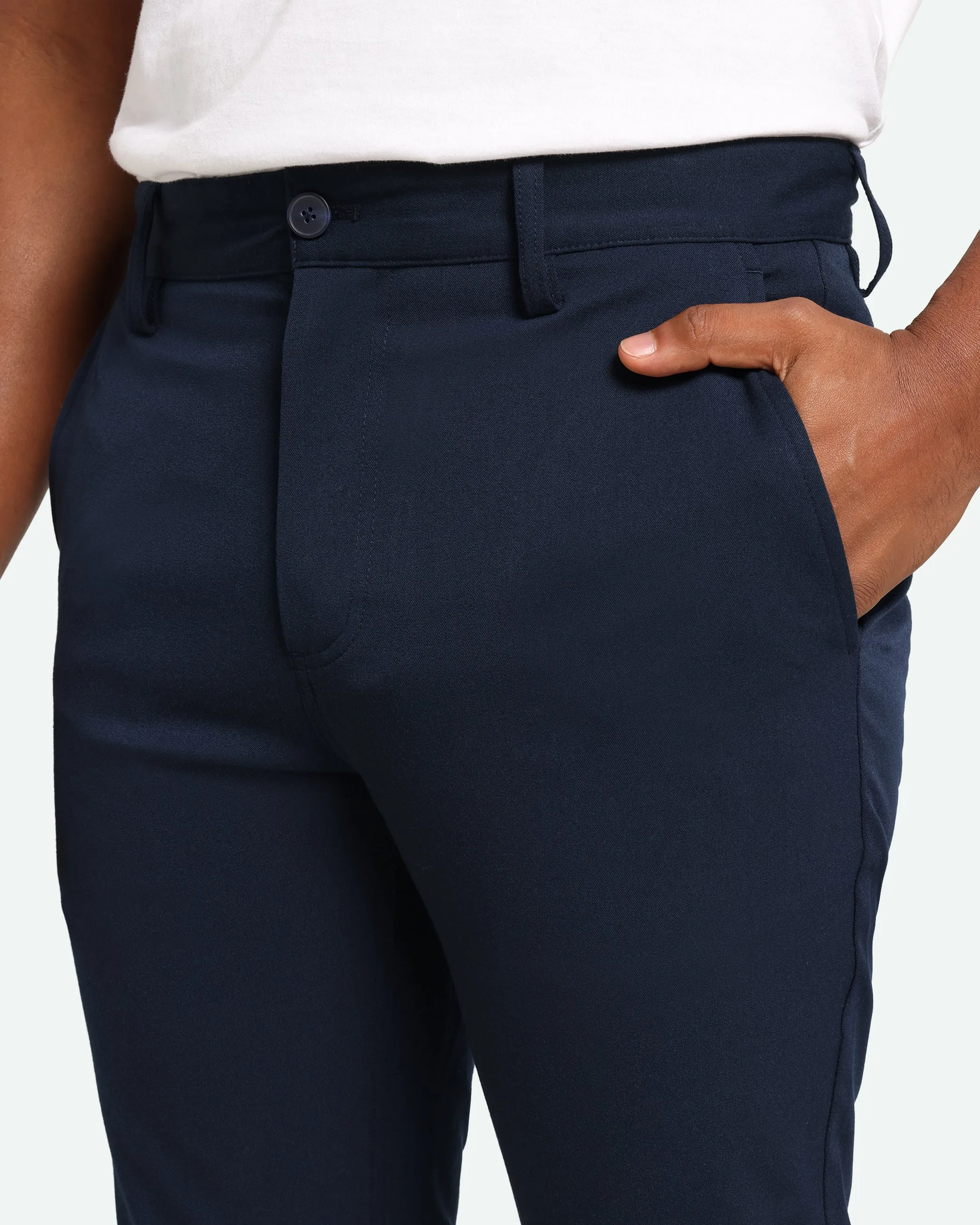 Deacon chino pants 3808 - Sky Captain