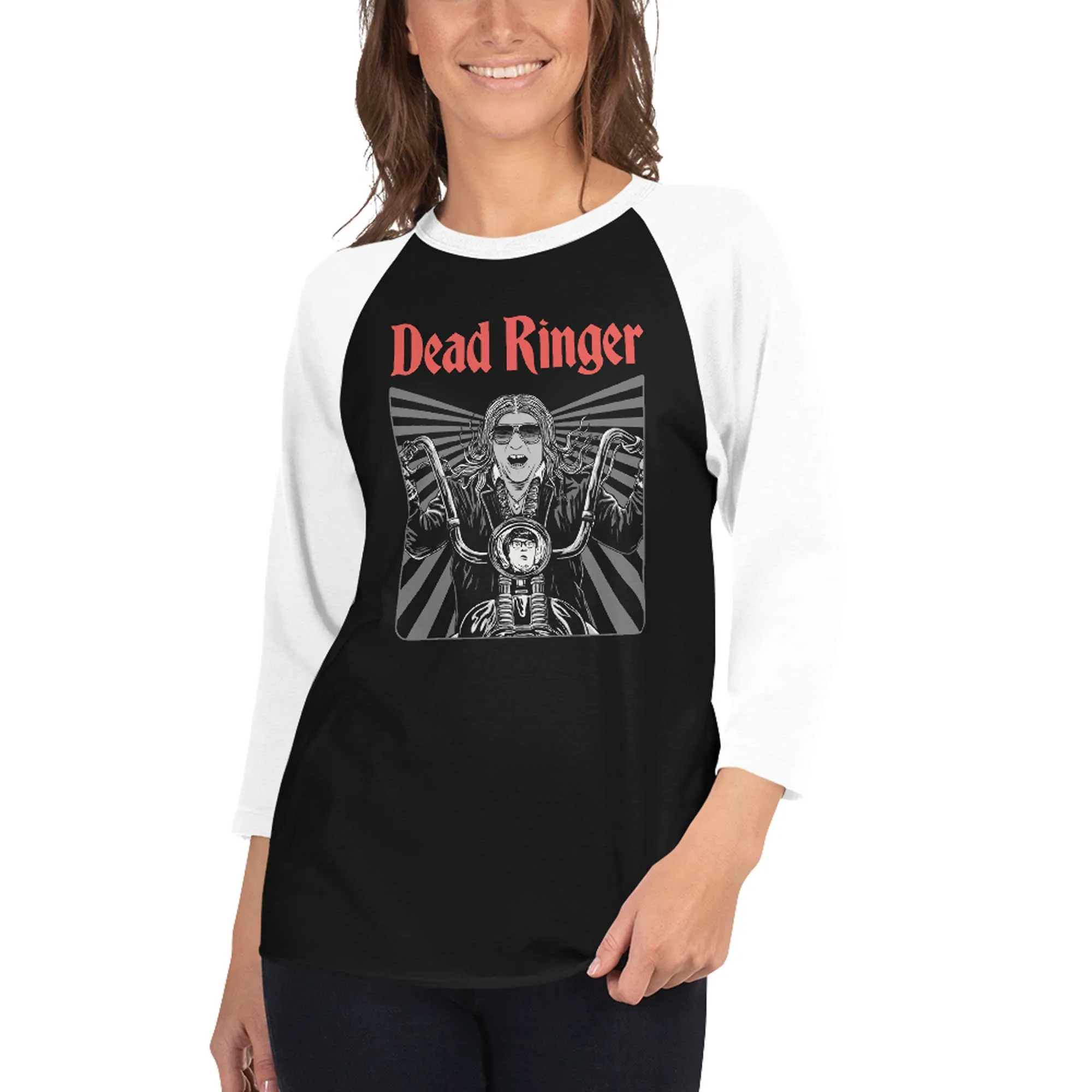 Dead Ringer 3/4 Sleeve Baseball T-shirt