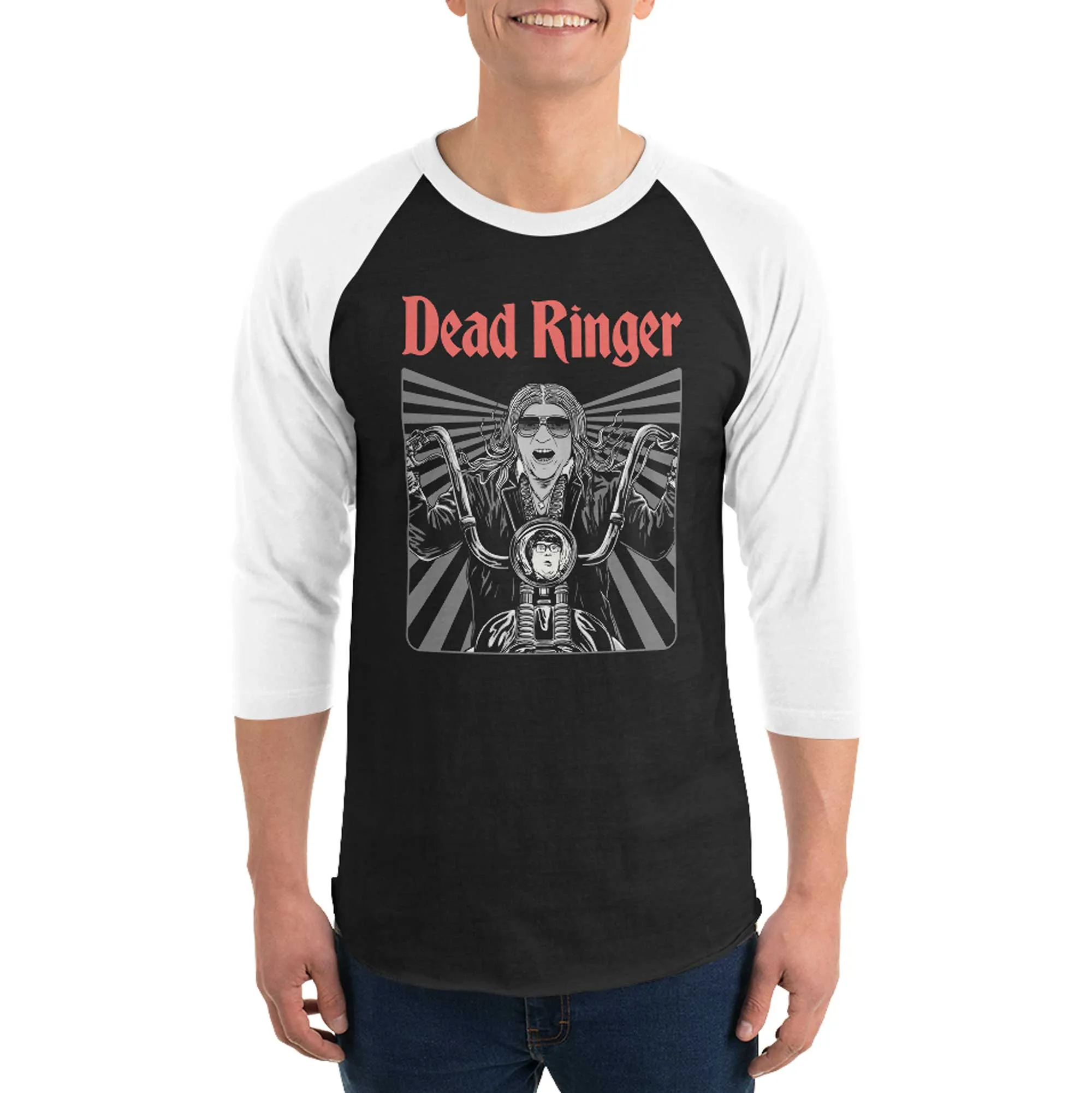 Dead Ringer 3/4 Sleeve Baseball T-shirt