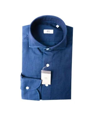 Deep Blue Denim Twill Shirt