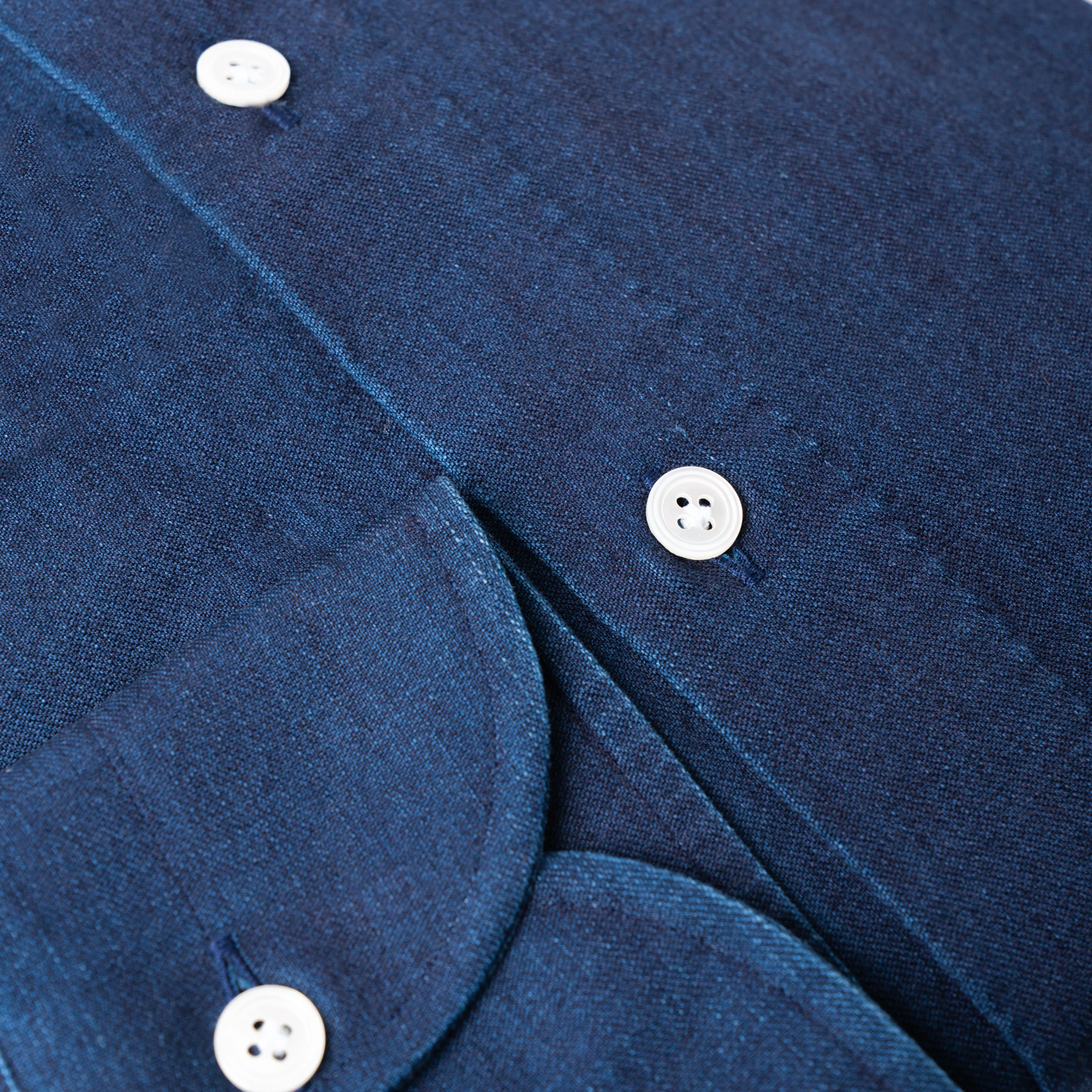 Deep Blue Denim Twill Shirt