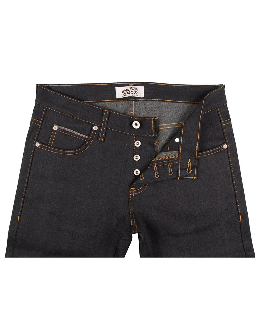 Deep Indigo Stretch Selvedge Super Skinny Guy