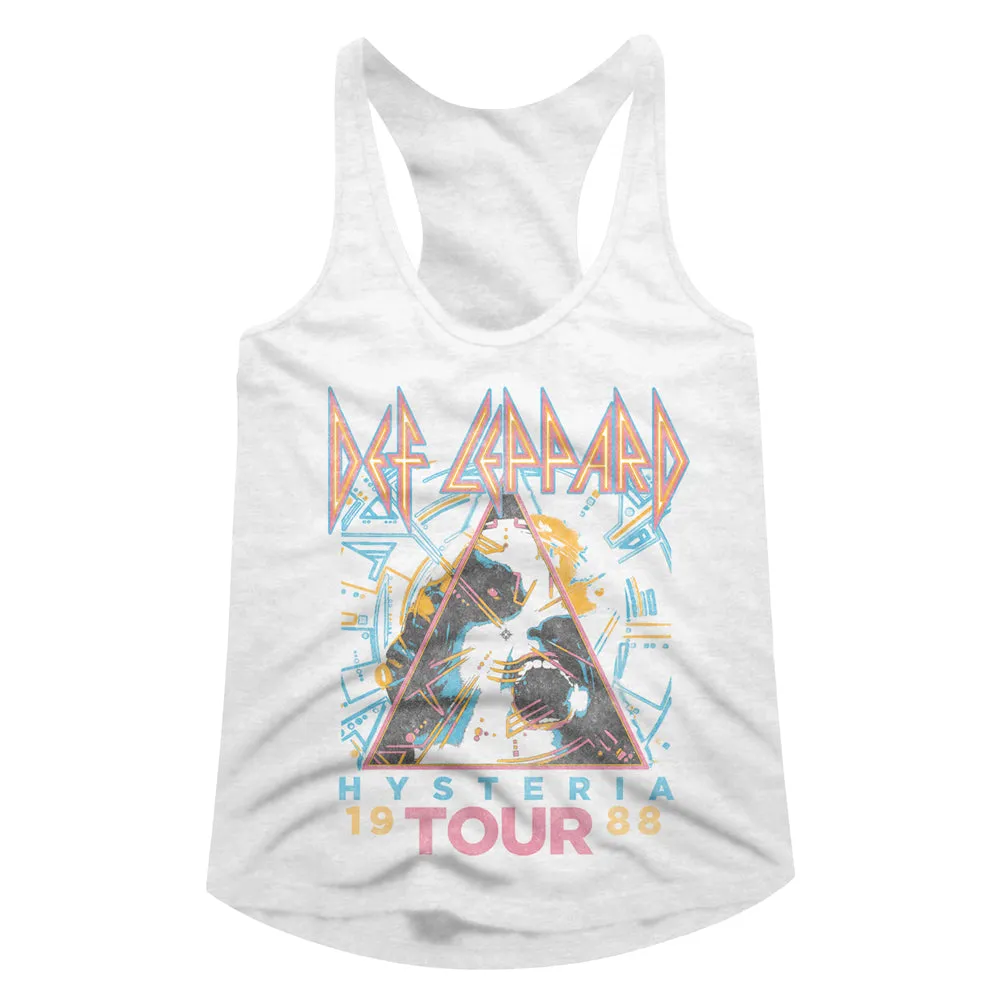 Def Leppard Hysteria88 Women's Racerback