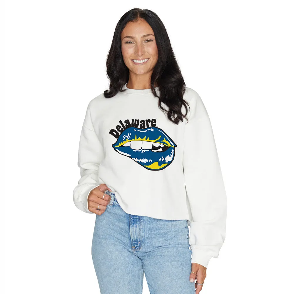 Delaware Lips Crewneck