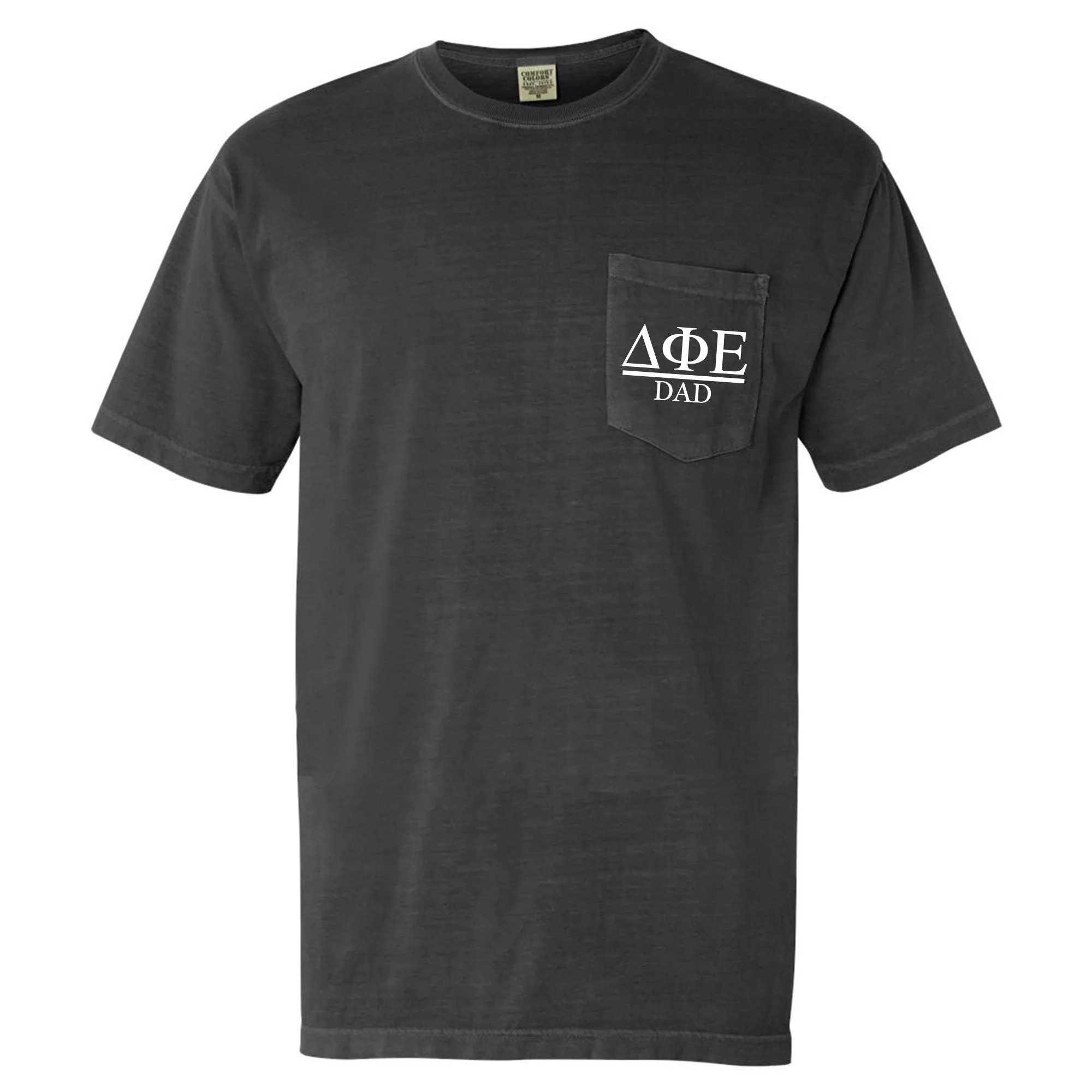 Delta Phi Epsilon Dad T-Shirt - Grey