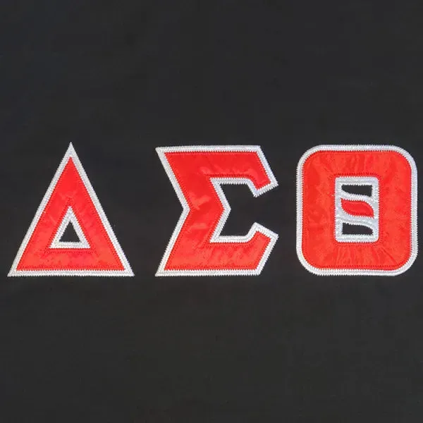 Delta Sigma Theta Ringer T-Shirt Black