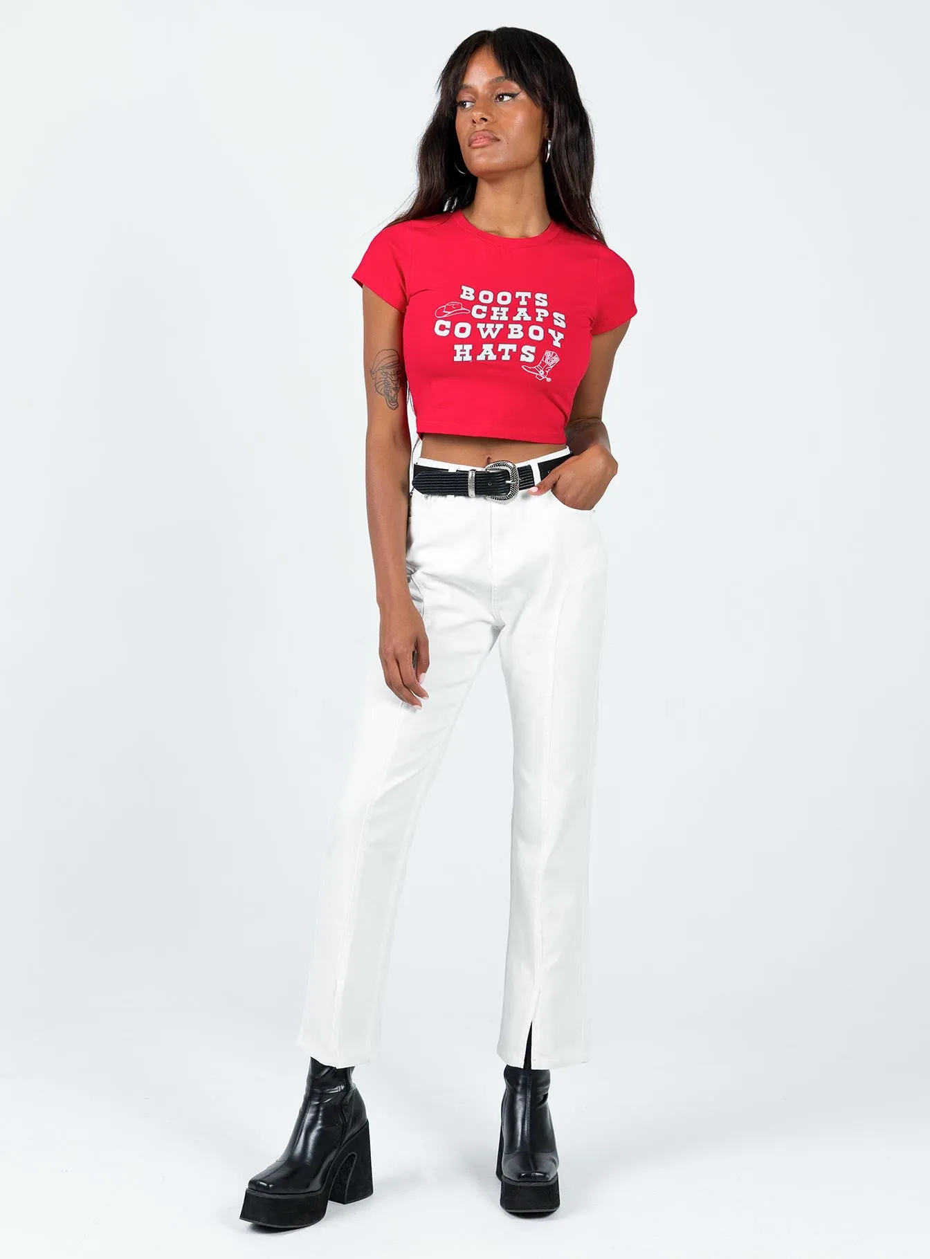 Demi Pant White
