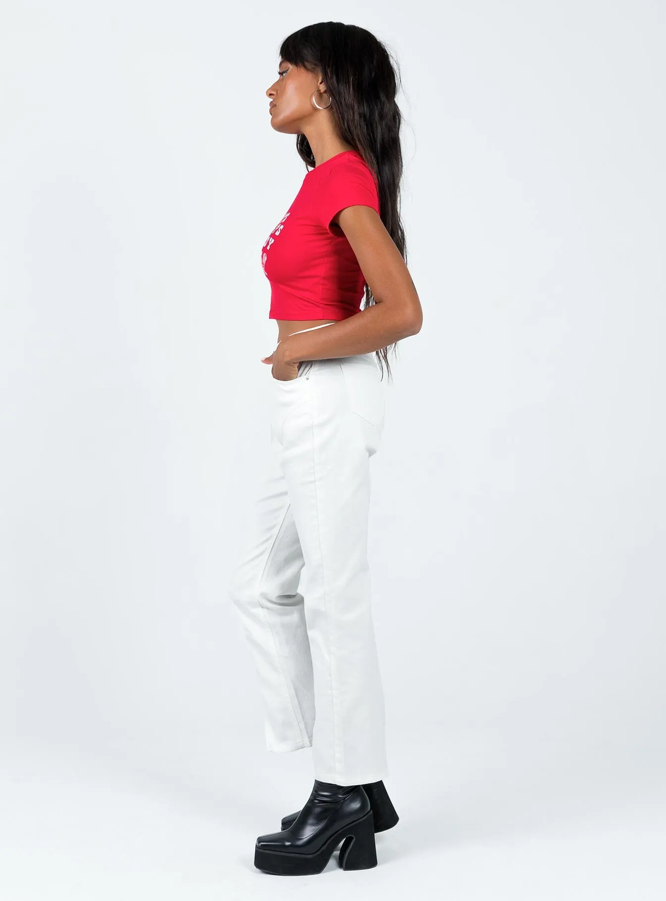 Demi Pant White