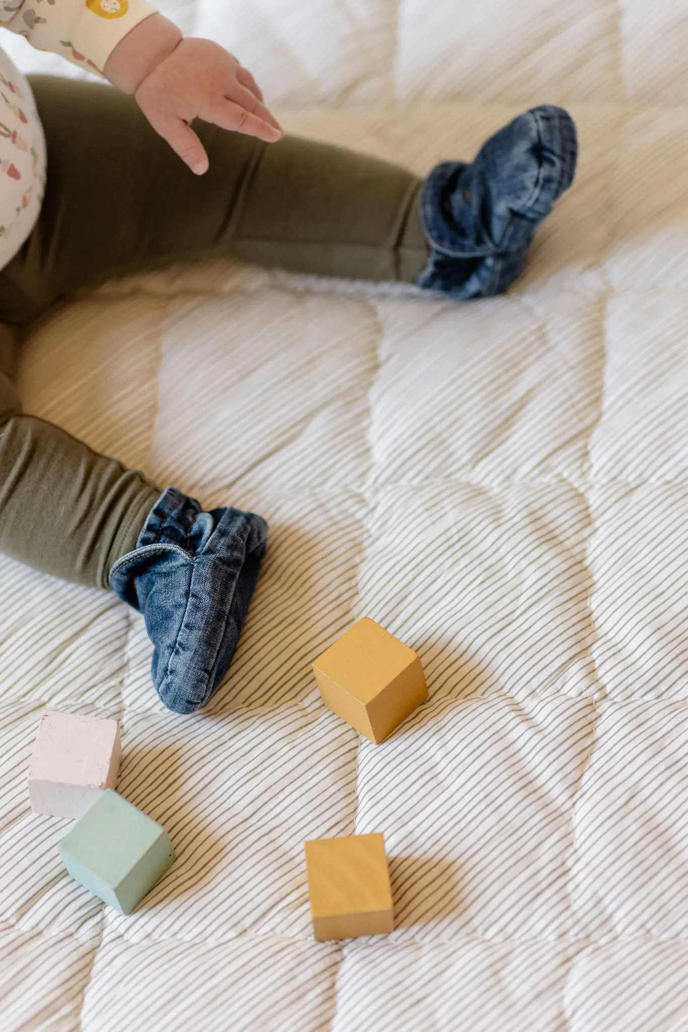 Denim Bootie