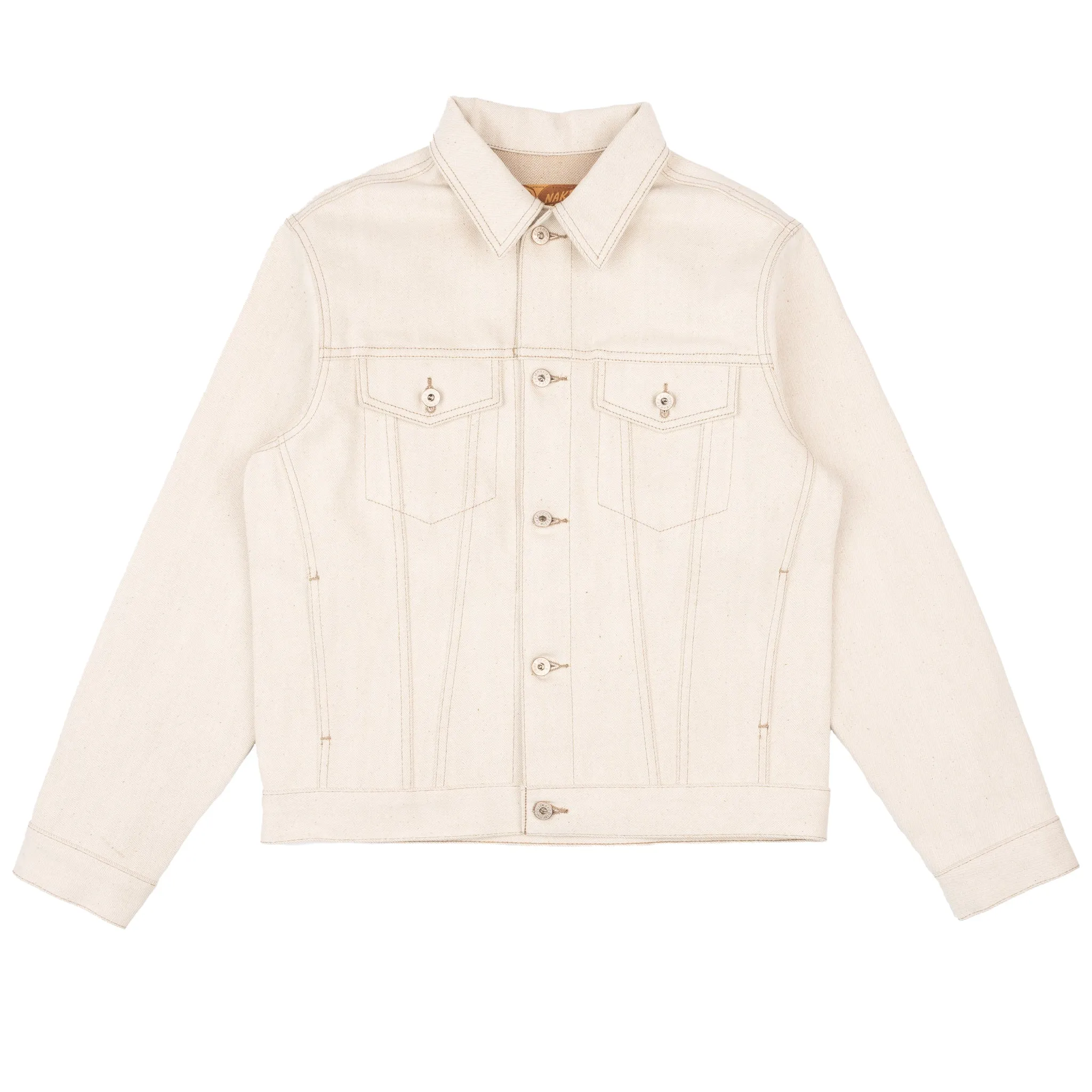 Denim Jacket - All Natural Ecru Foxfibre®