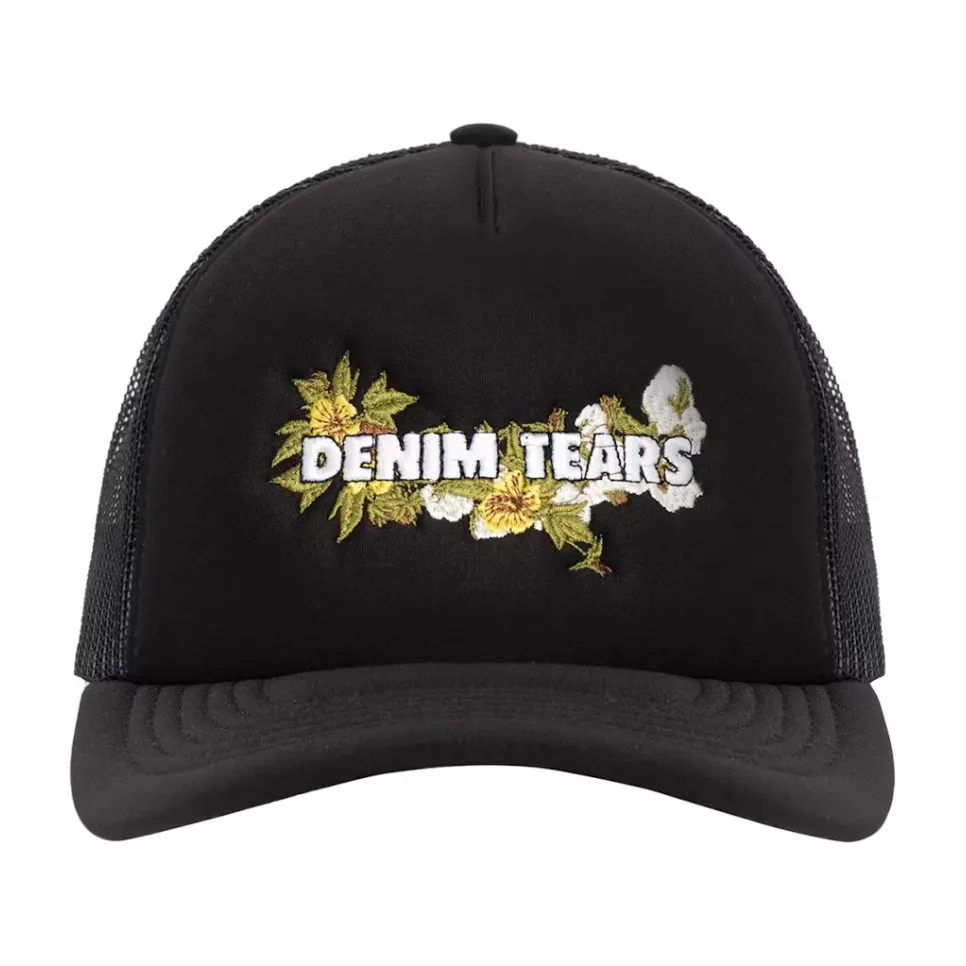 Denim Tears Logo Trucker Hat