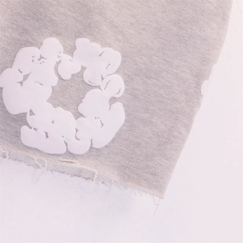 Denim Tears Shorts Puff Print Casual Shorts